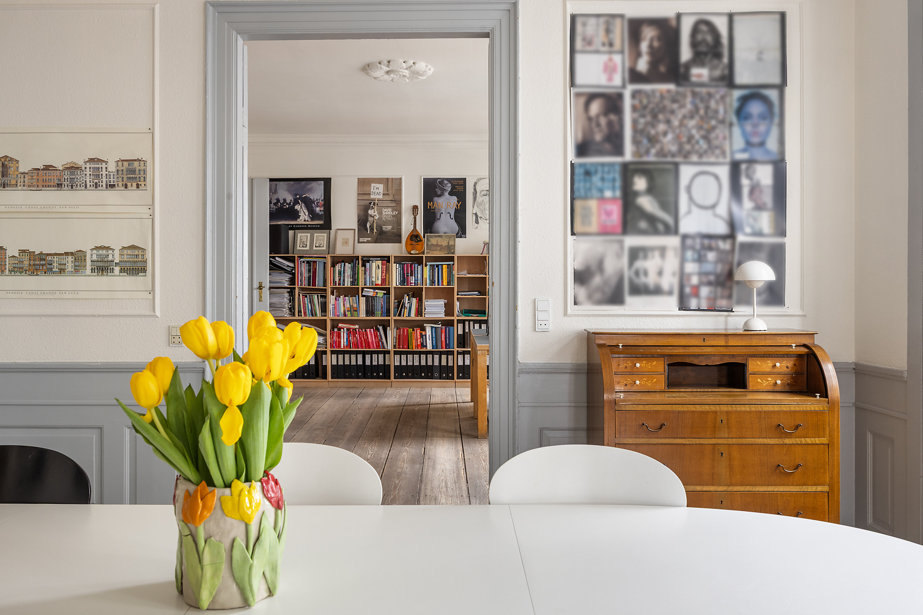 Fremhævet stue ensuite billede i fuldskærmstilstand. Billede af Krystalgade 6, 2., 1172 København K