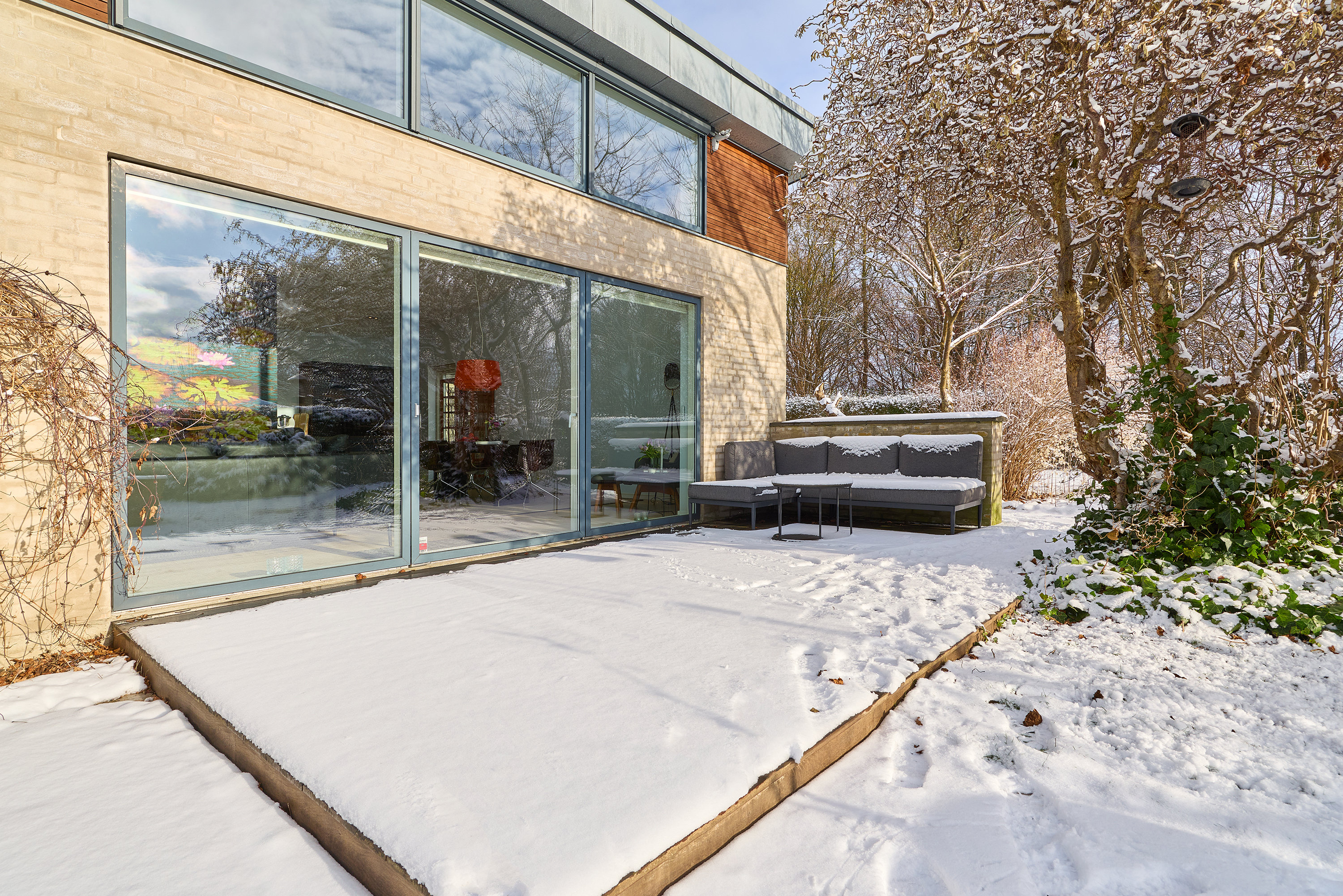 Fremhævet terrasse billede i fuldskærmstilstand. Billede af Tulipanvej 12, 3600 Frederikssund