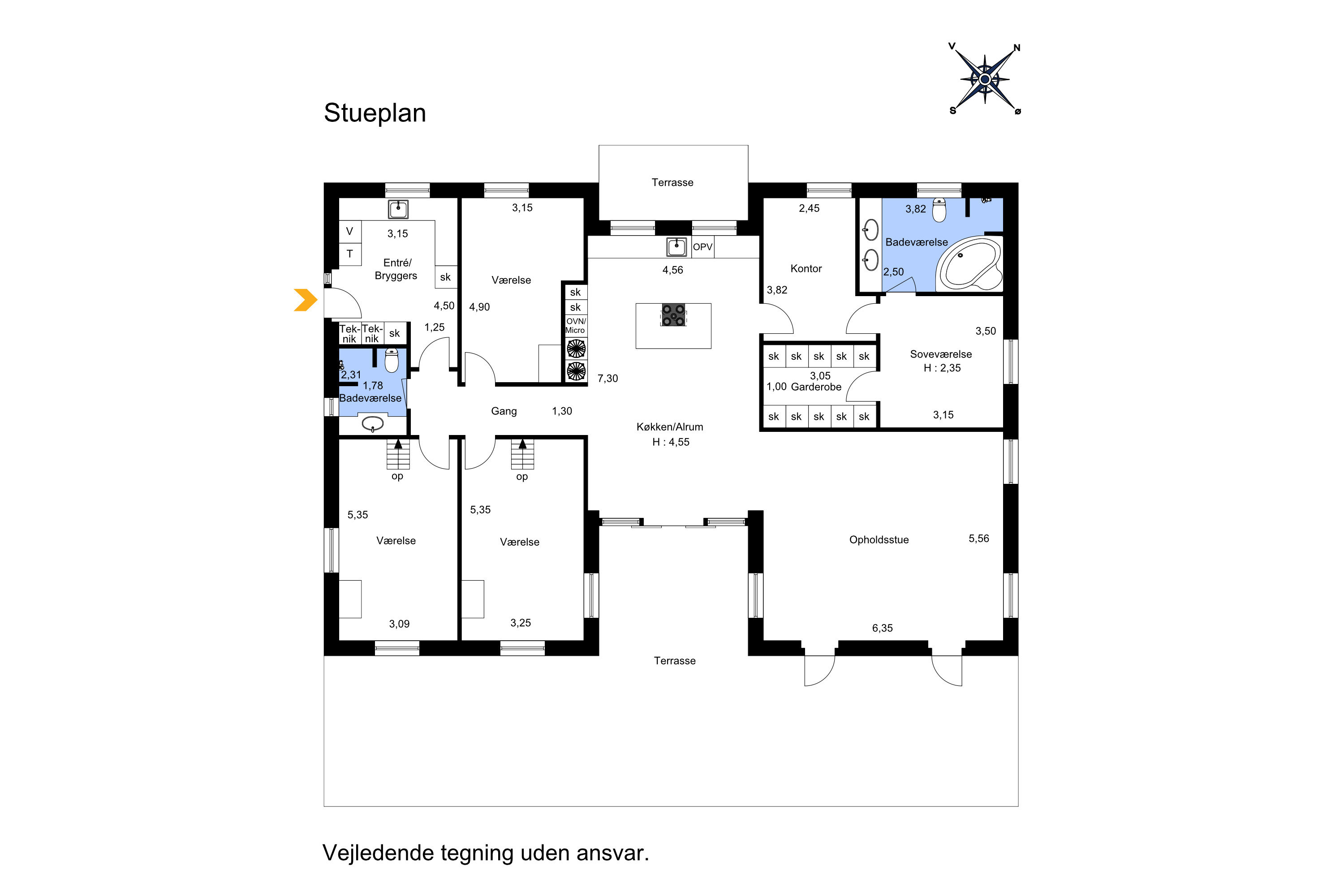 Plantegninger billede af Langelandsvej 58, Starup, 6100 Haderslev