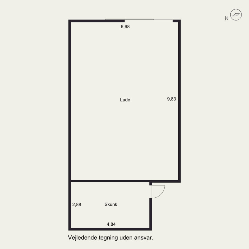 Plantegninger billede af Hemmeshøjvej 12, 4241 Vemmelev
