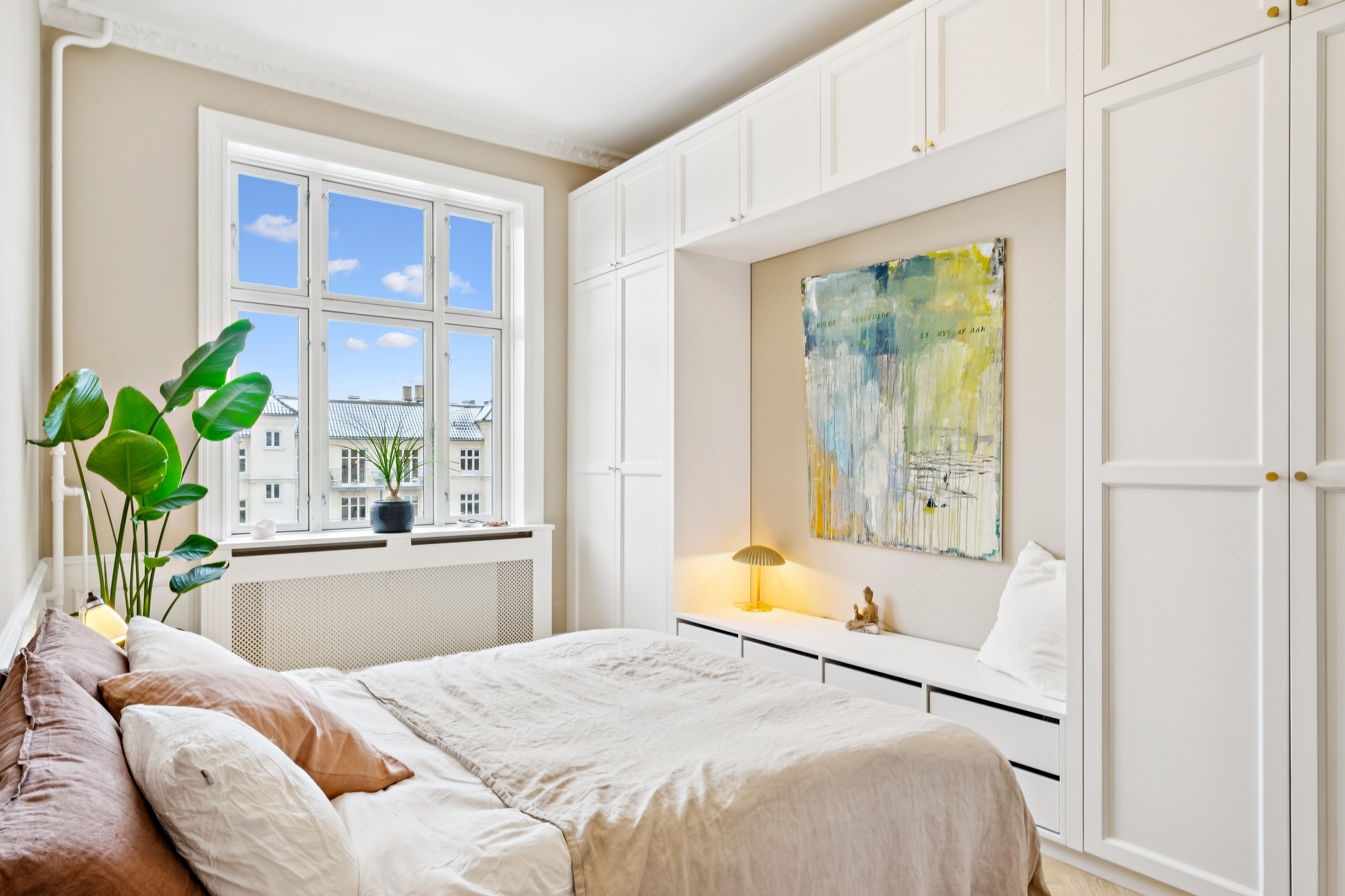 Fremhævet værelse billede i fuldskærmstilstand. Billede af Schlegels Alle 3, 4. tv., 1807 Frederiksberg C