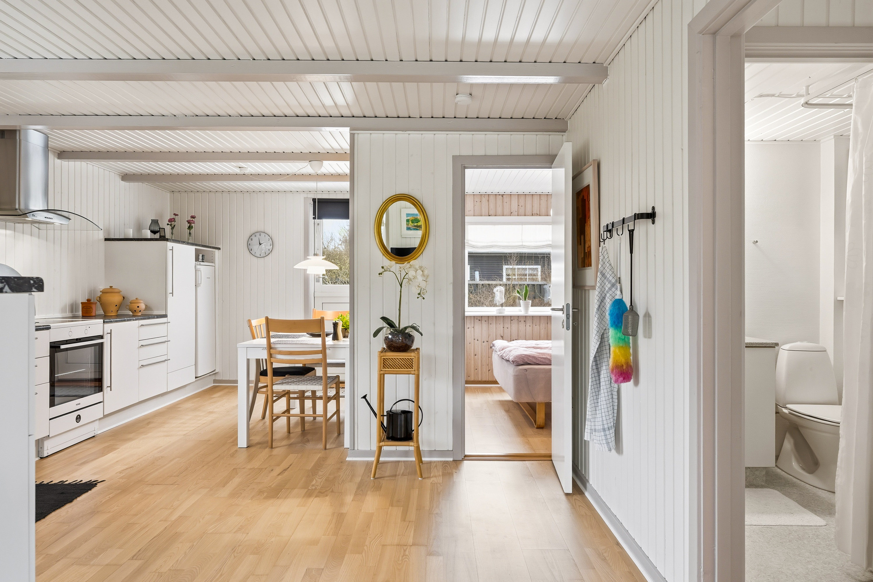 Fremhævet køkken alrum billede i fuldskærmstilstand. Billede af Olufsvej 10, Østerballe, 5450 Otterup