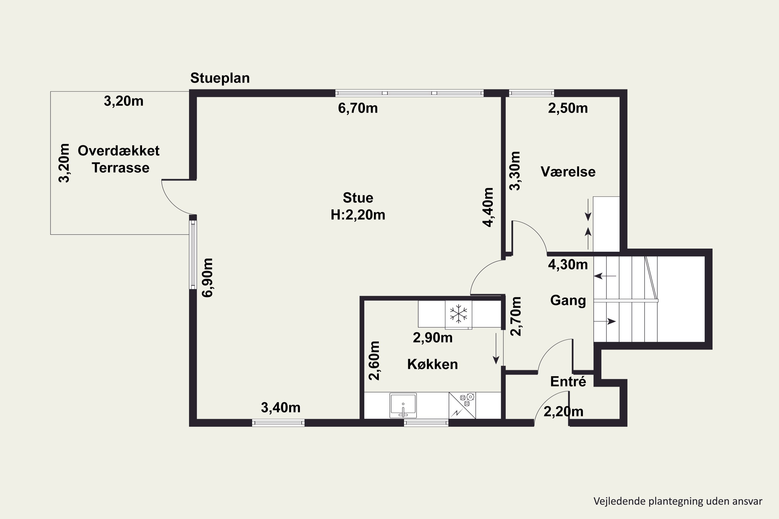 Plantegninger billede af Skovvejen 20, 9850 Hirtshals