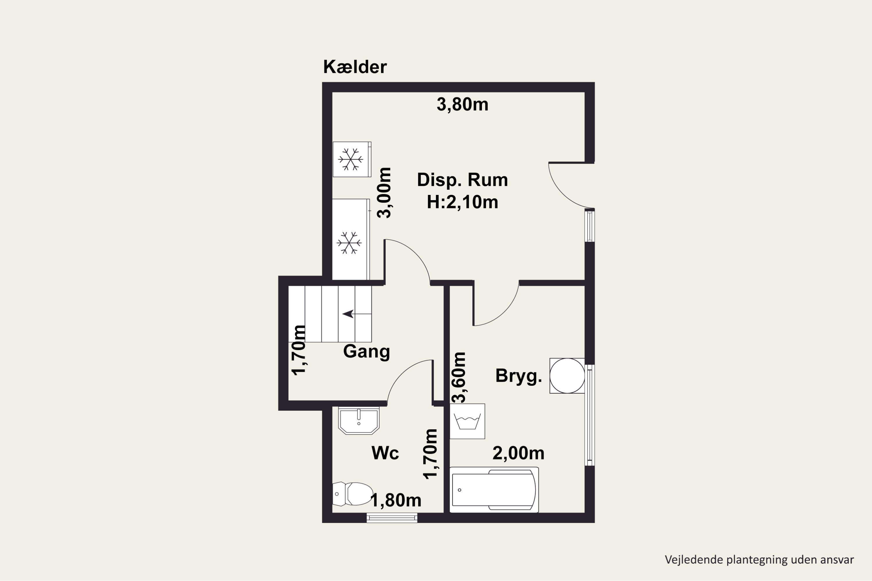 Plantegninger billede af Skovvejen 20, 9850 Hirtshals