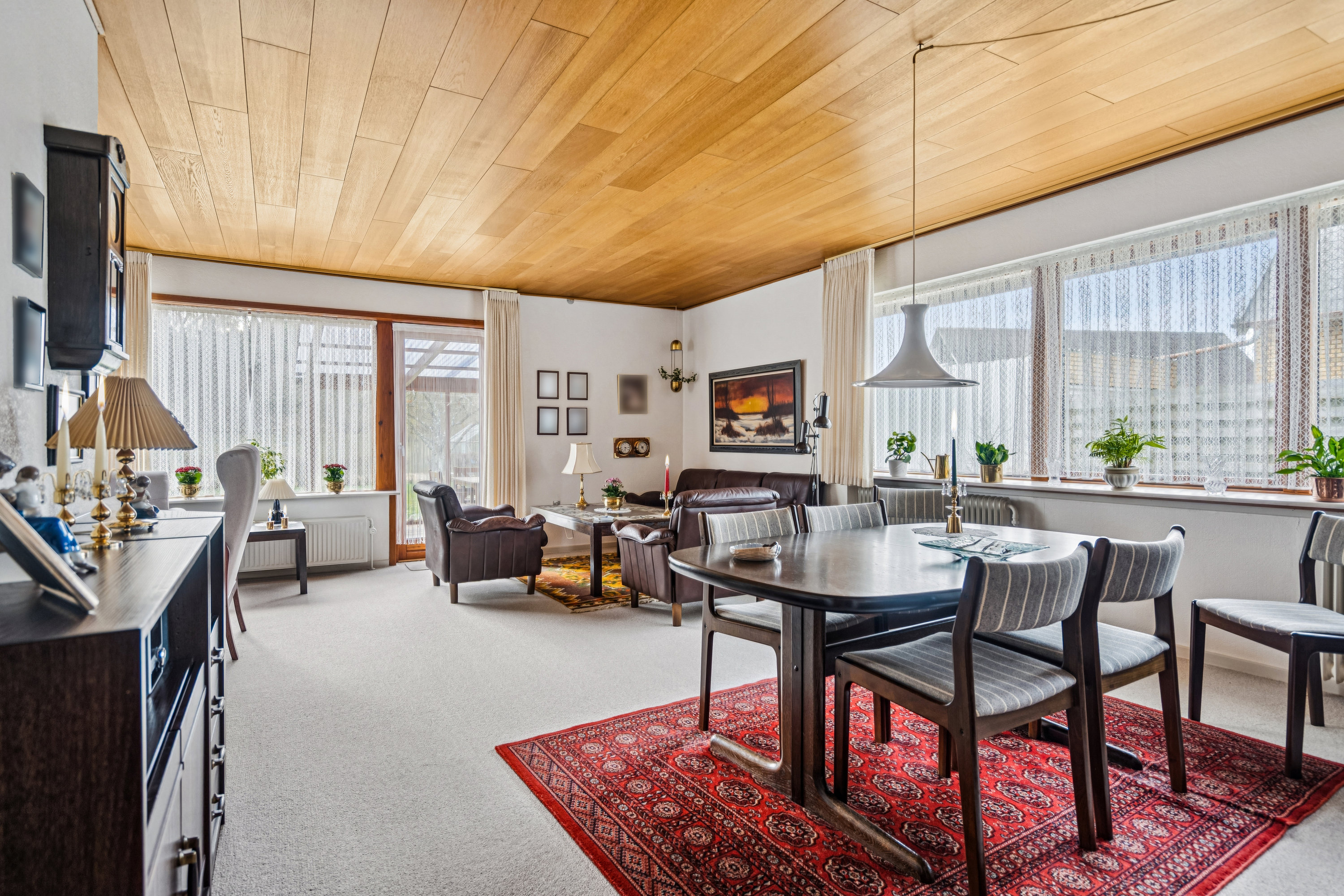 Fremhævet stue billede i fuldskærmstilstand. Billede af Skovvejen 20, 9850 Hirtshals