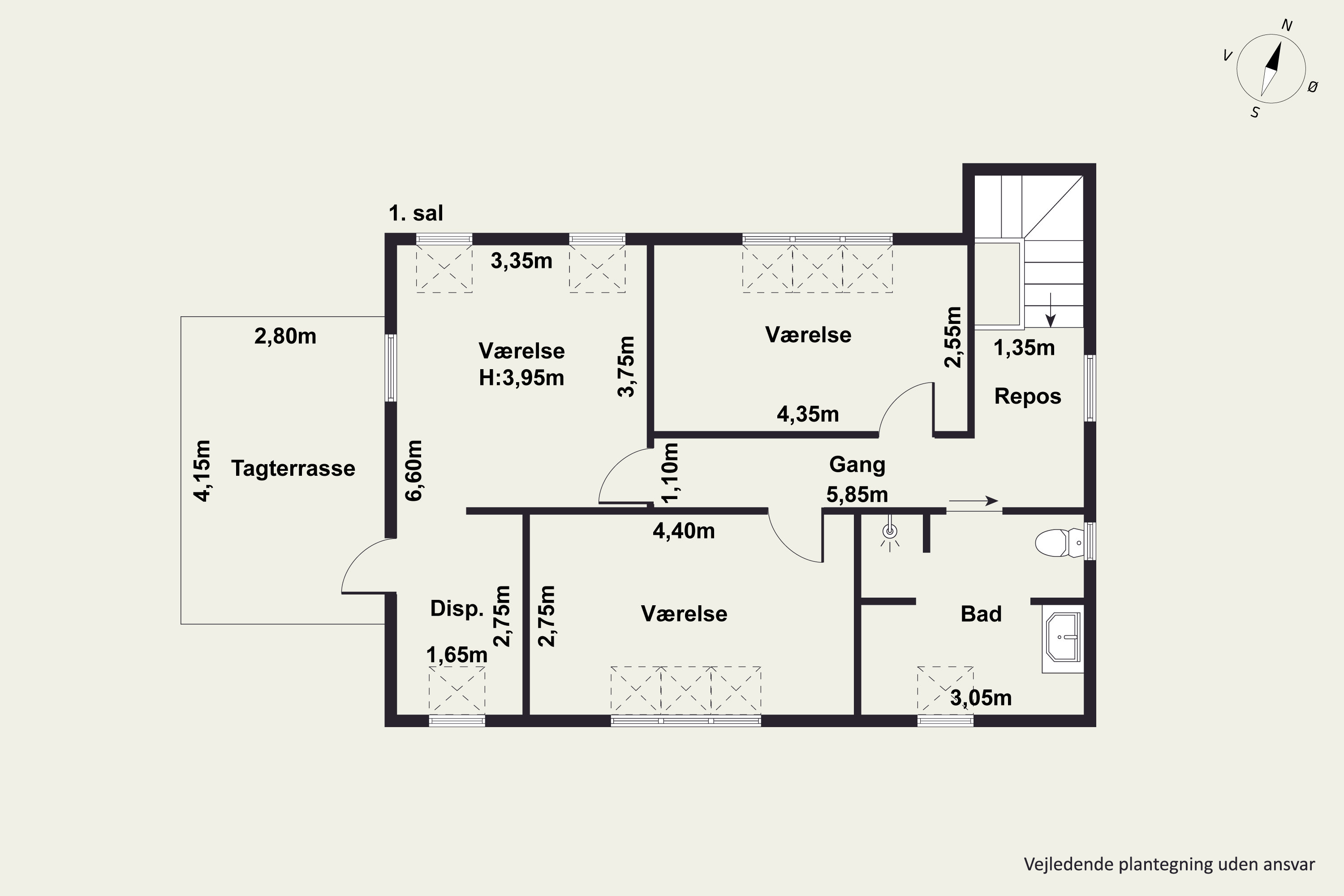 Plantegninger billede af Klarup Skolevej 7A, 9270 Klarup