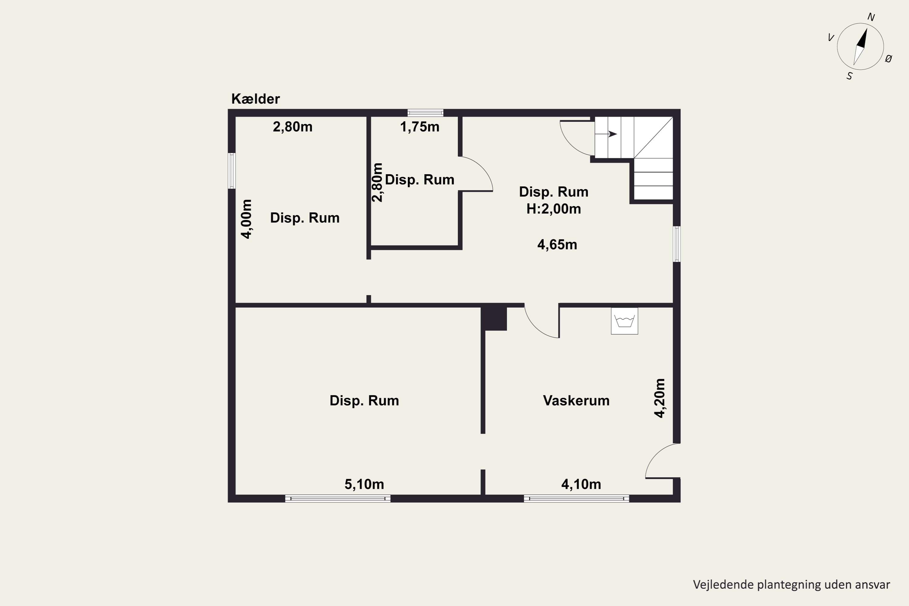 Plantegninger billede af Klarup Skolevej 7A, 9270 Klarup