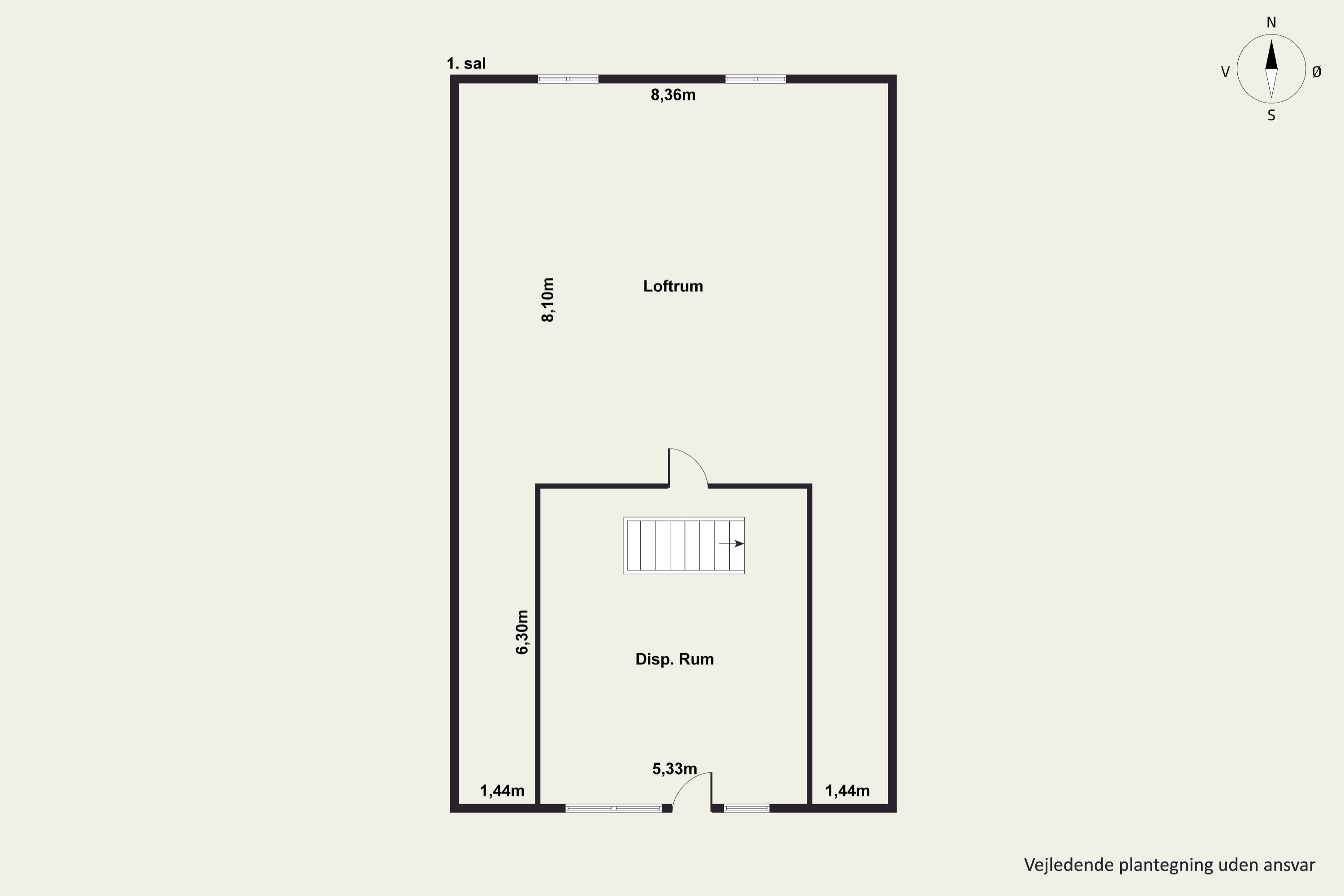 Plantegninger billede af Solgårdsvej 2, Fly, 7800 Skive