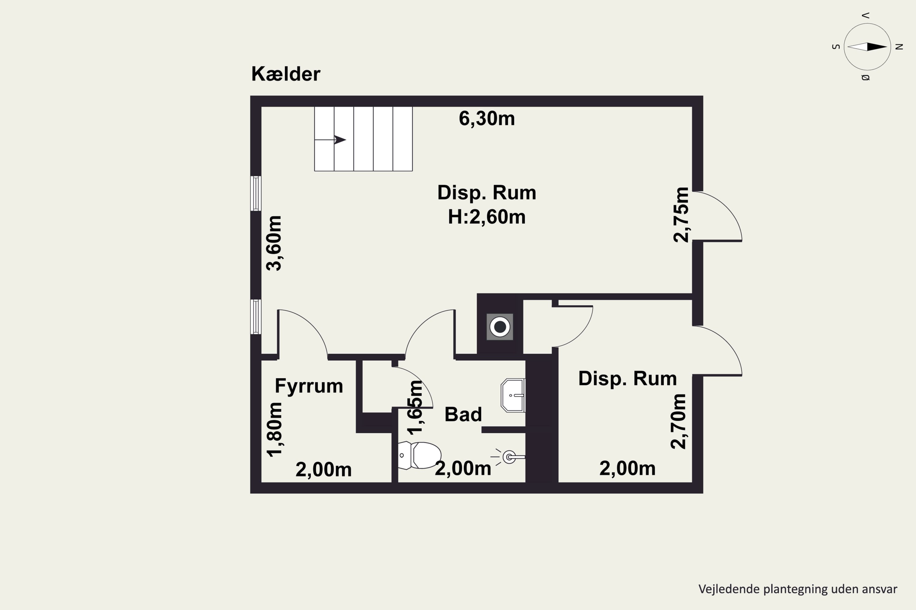 Plantegninger billede af Webersgade 42, 2100 København Ø