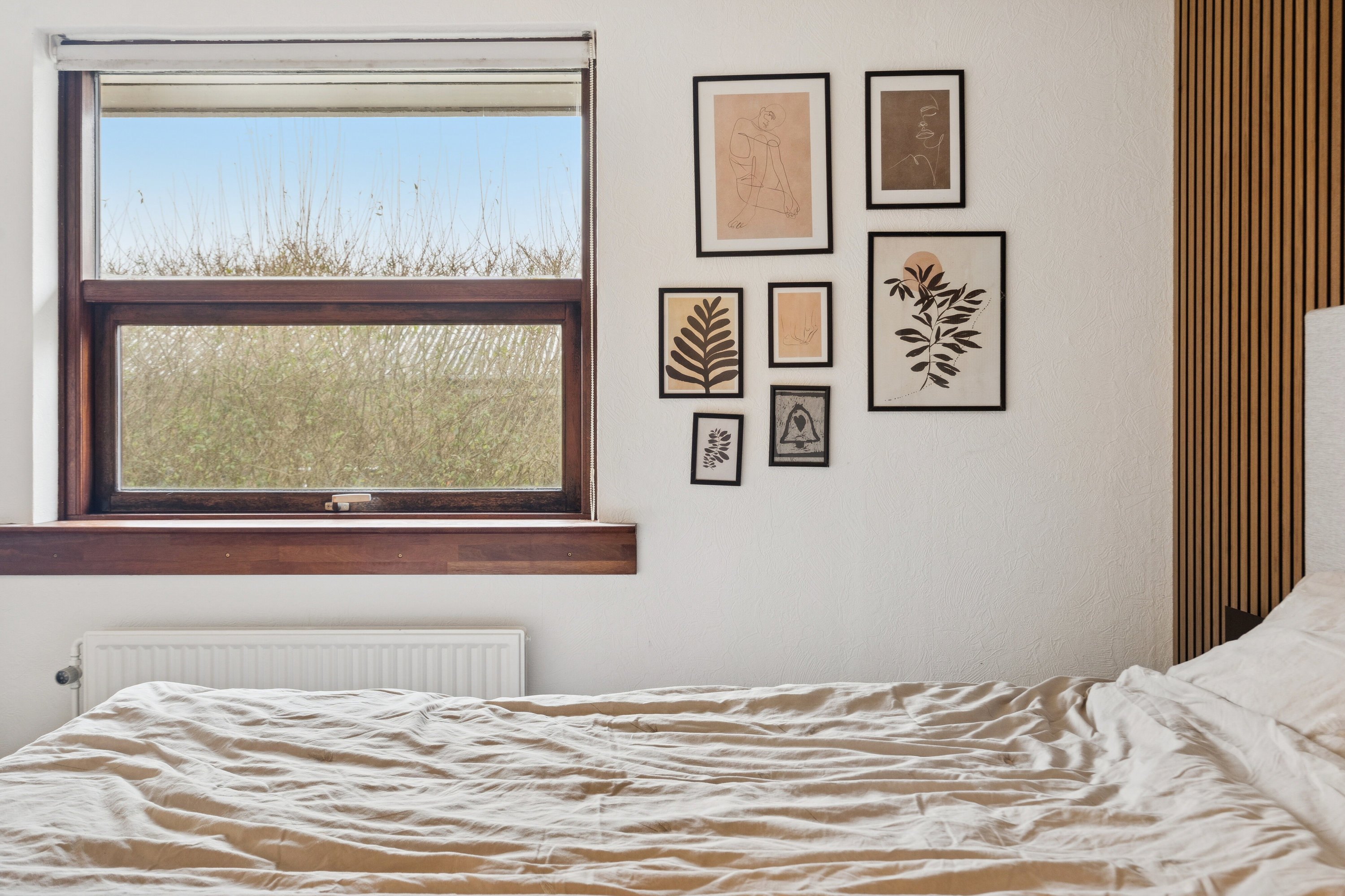 Fremhævet soveværelse billede i fuldskærmstilstand. Billede af Saturnvej 23, 8723 Løsning