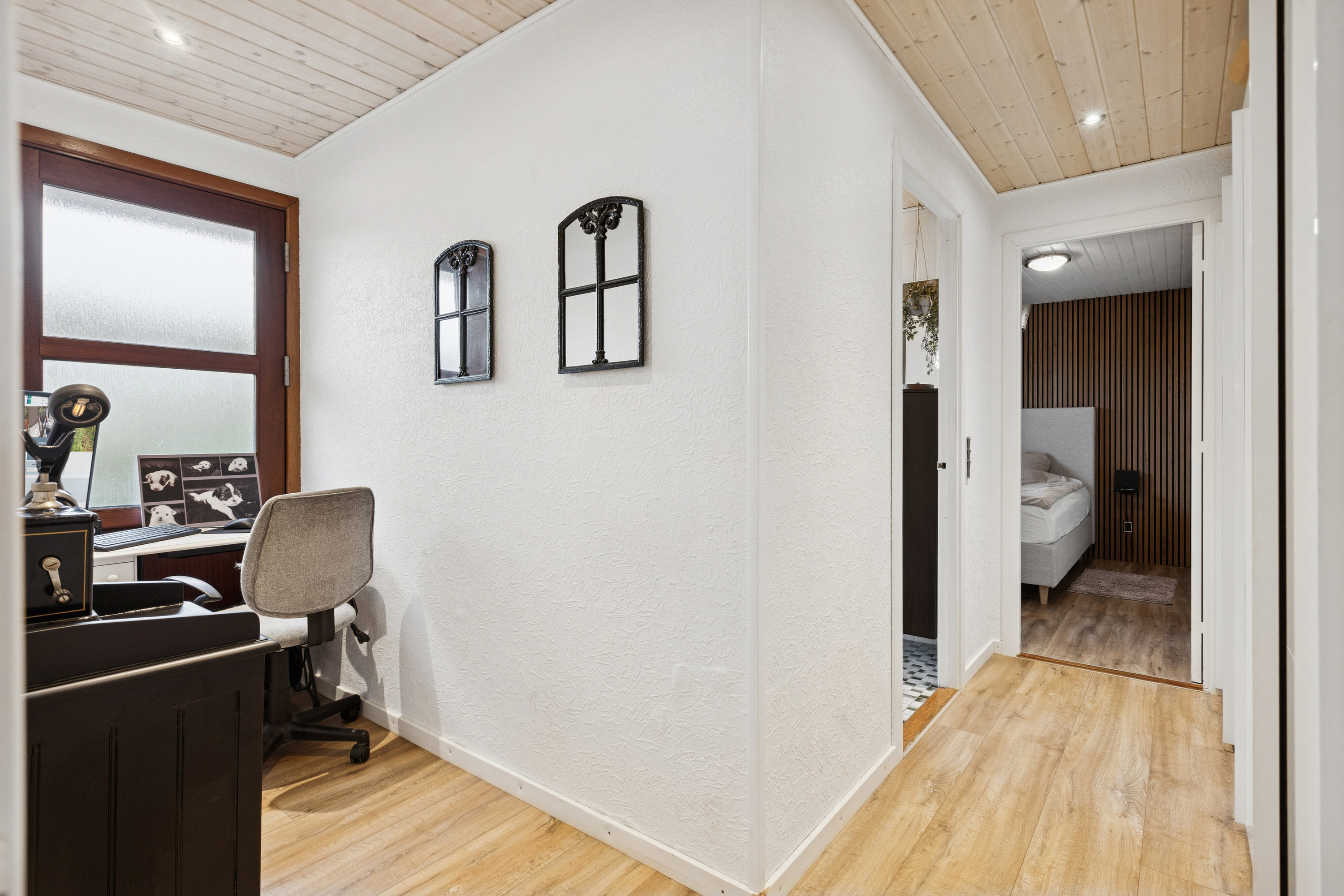 Fremhævet gang billede i fuldskærmstilstand. Billede af Saturnvej 23, 8723 Løsning