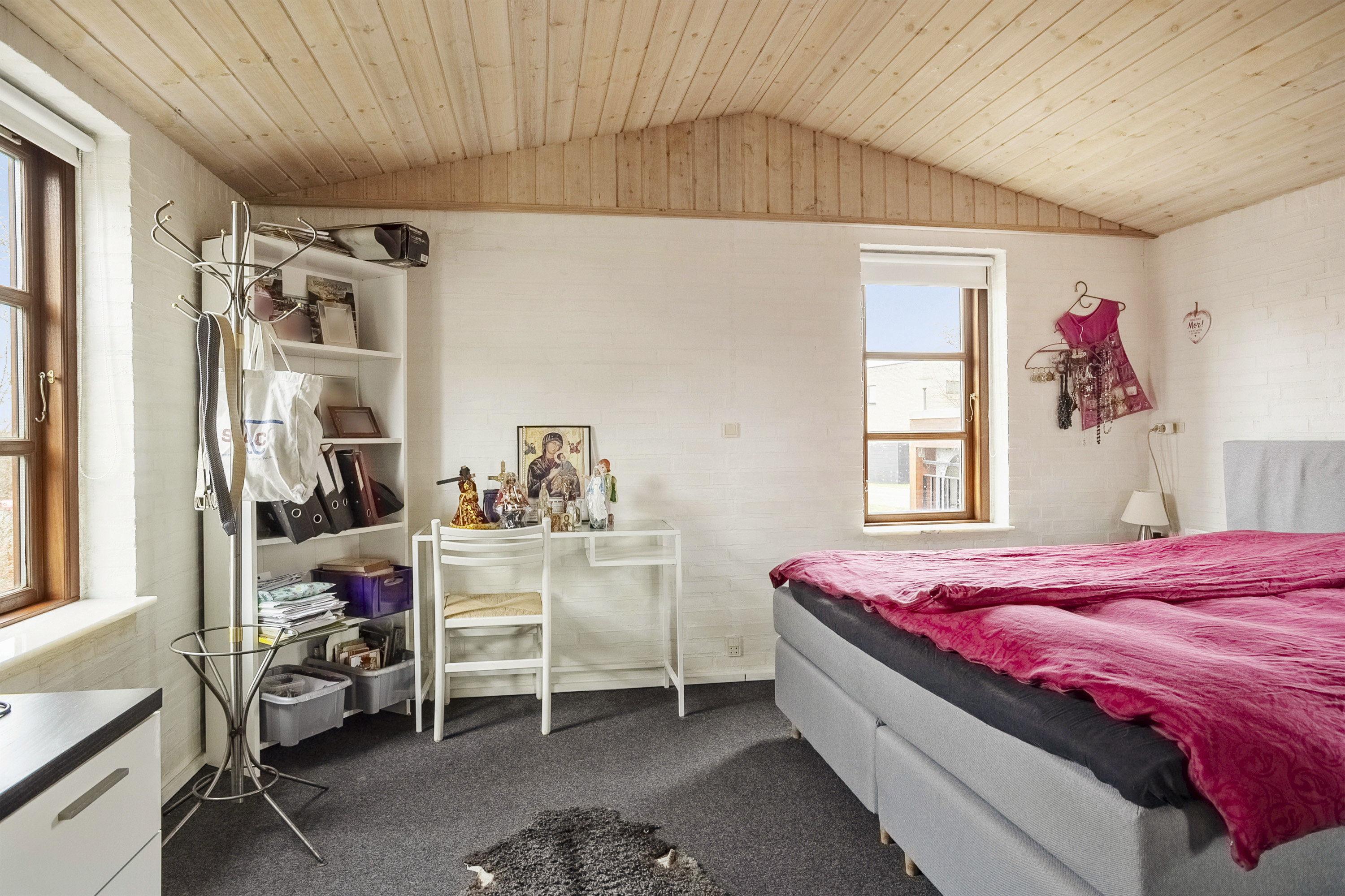 Fremhævet soveværelse billede i fuldskærmstilstand. Billede af Overgade 41, 8700 Horsens