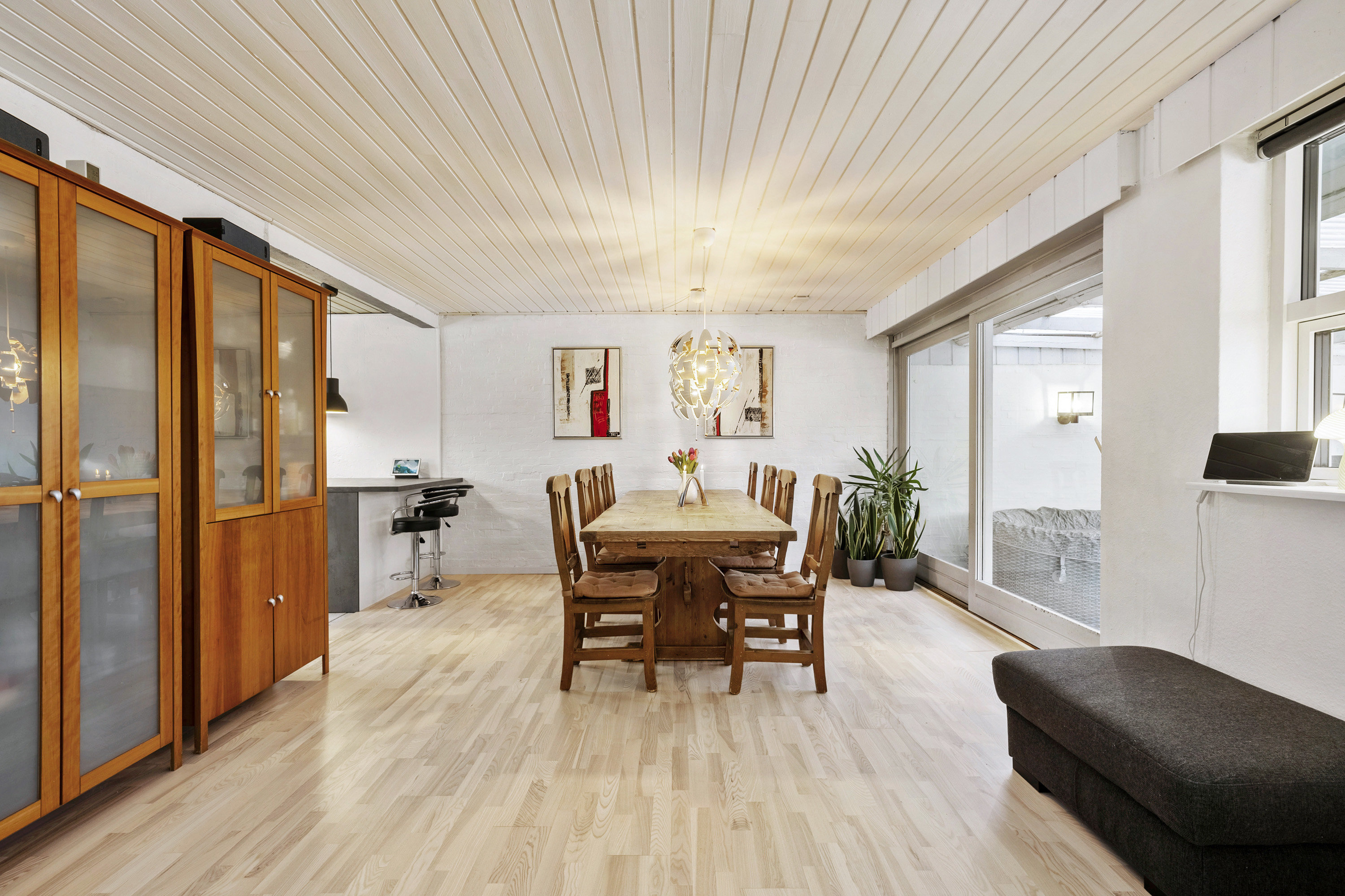 Fremhævet spisestue billede i fuldskærmstilstand. Billede af Rådyrløkken 121, Slukefter, 5210 Odense NV