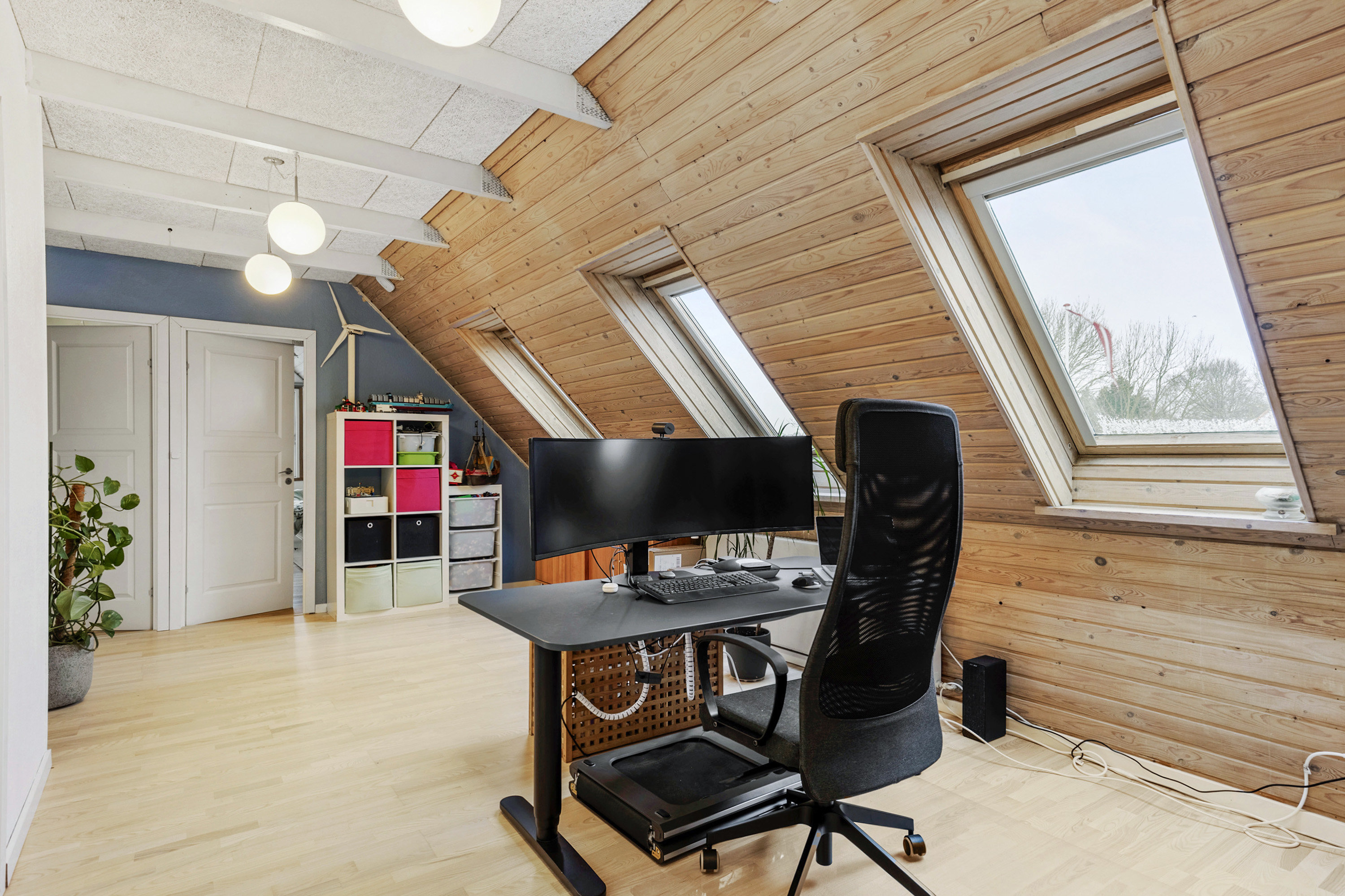 Fremhævet kontor billede i fuldskærmstilstand. Billede af Rådyrløkken 121, Slukefter, 5210 Odense NV