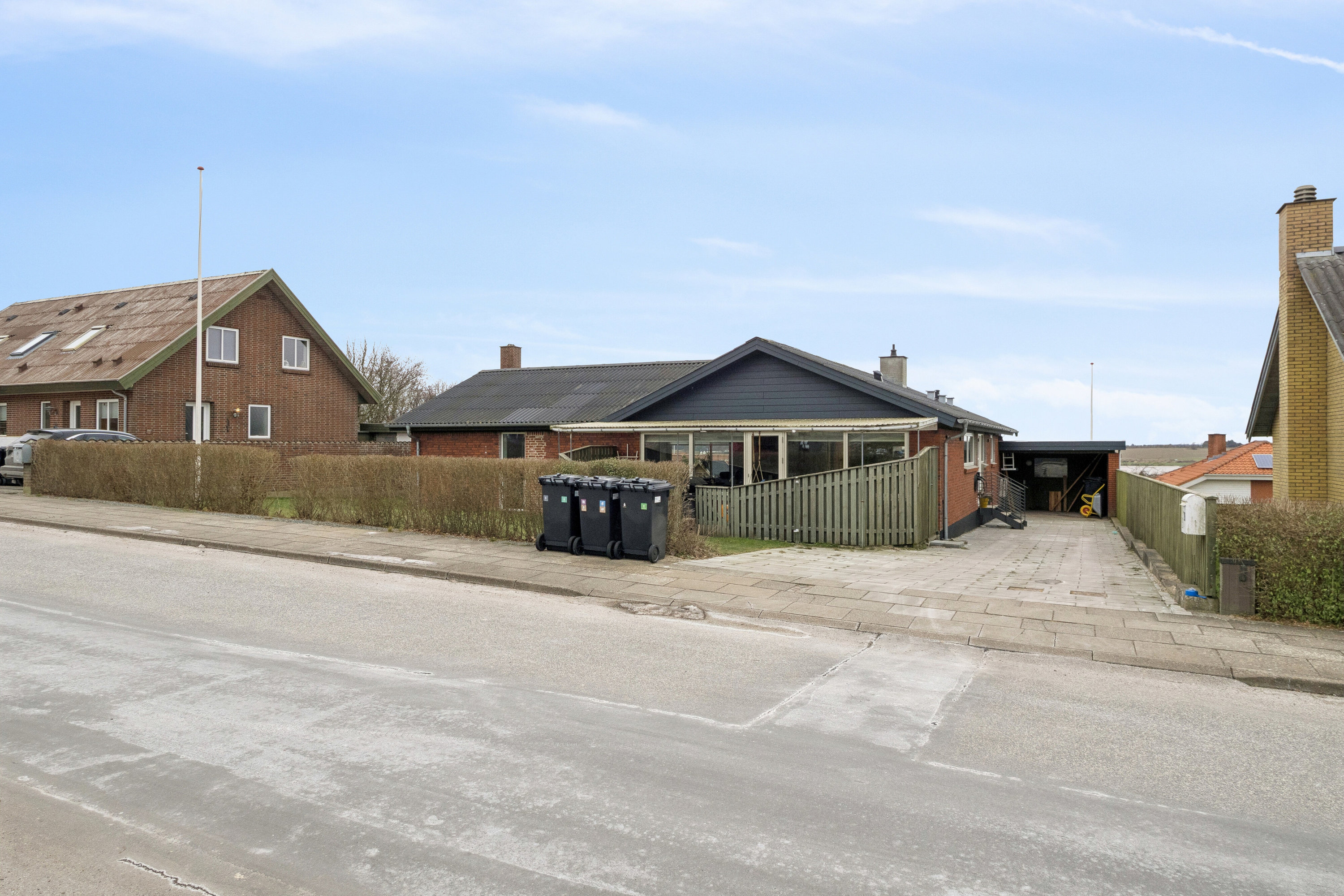 Fremhævet set fra vejen billede i fuldskærmstilstand. Billede af Vendbjerg 26, Nors, 7700 Thisted