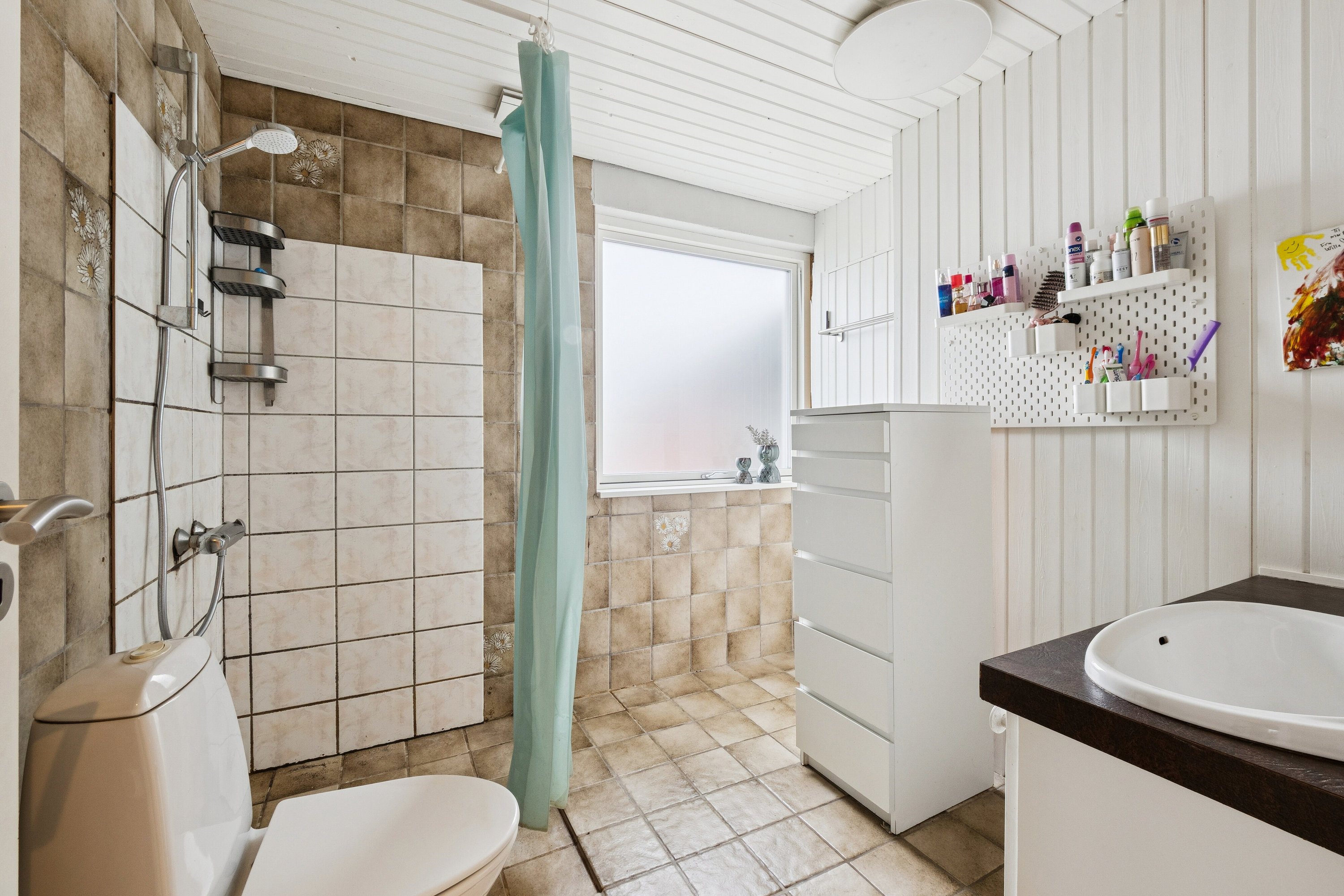 Fremhævet badeværelse billede i fuldskærmstilstand. Billede af Vendbjerg 26, Nors, 7700 Thisted