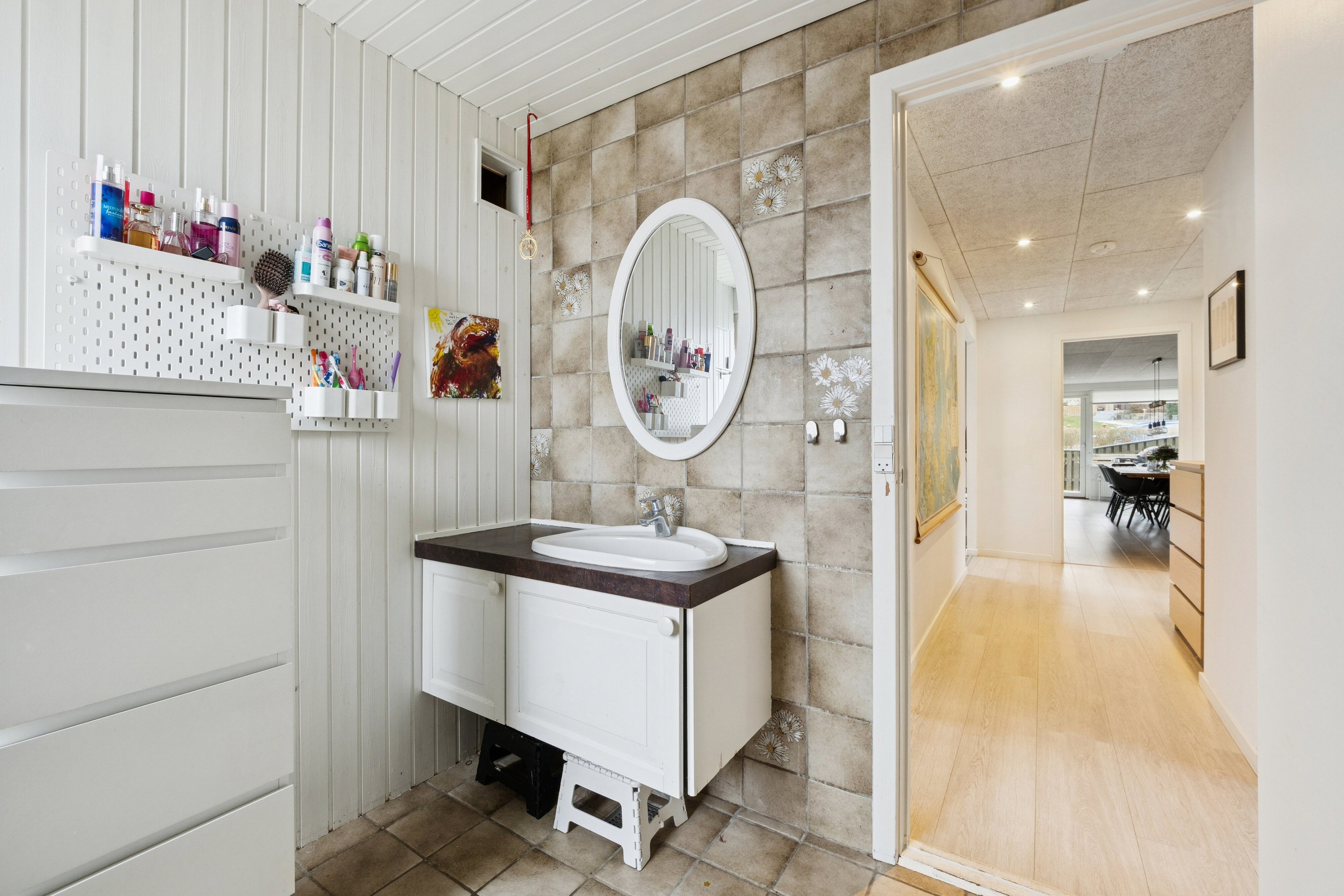 Fremhævet badeværelse billede i fuldskærmstilstand. Billede af Vendbjerg 26, Nors, 7700 Thisted