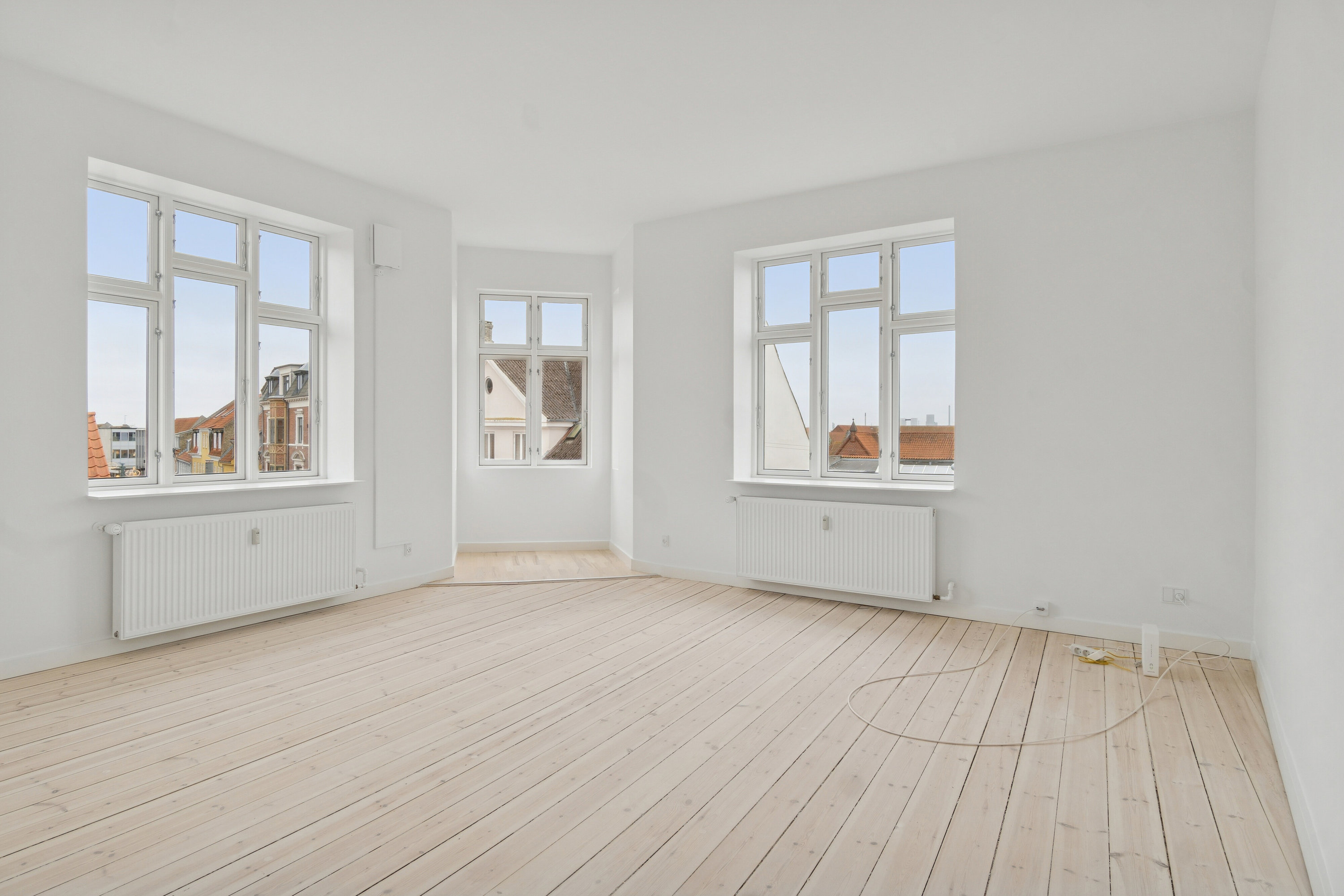 Fremhævet stue billede i fuldskærmstilstand. Billede af Møllestræde 1A, 2. tv., 4400 Kalundborg