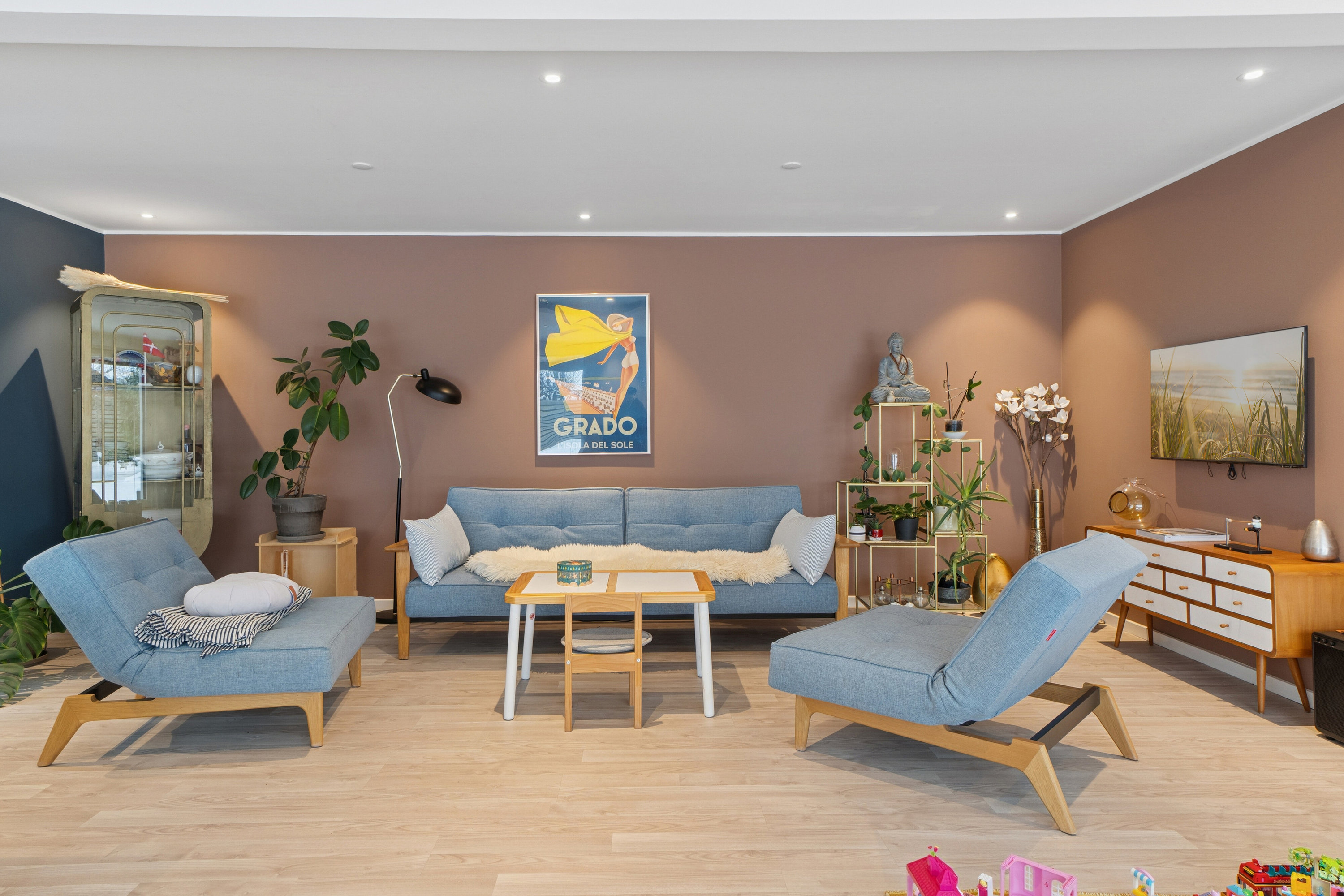 Fremhævet stue billede i fuldskærmstilstand. Billede af Kongsager 35, 2620 Albertslund