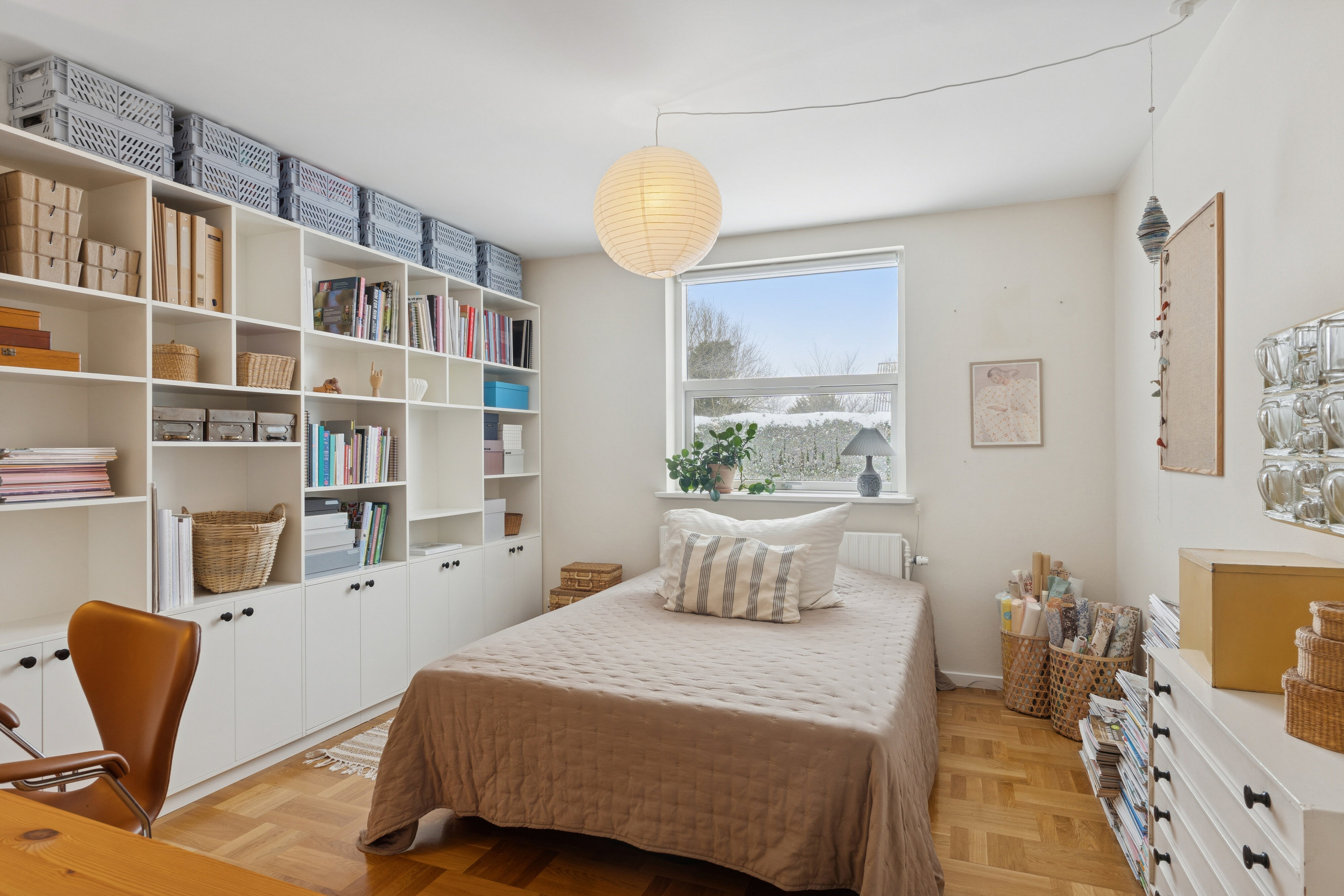 Fremhævet soveværelse billede i fuldskærmstilstand. Billede af Hjørnehusvej 3, 4720 Præstø