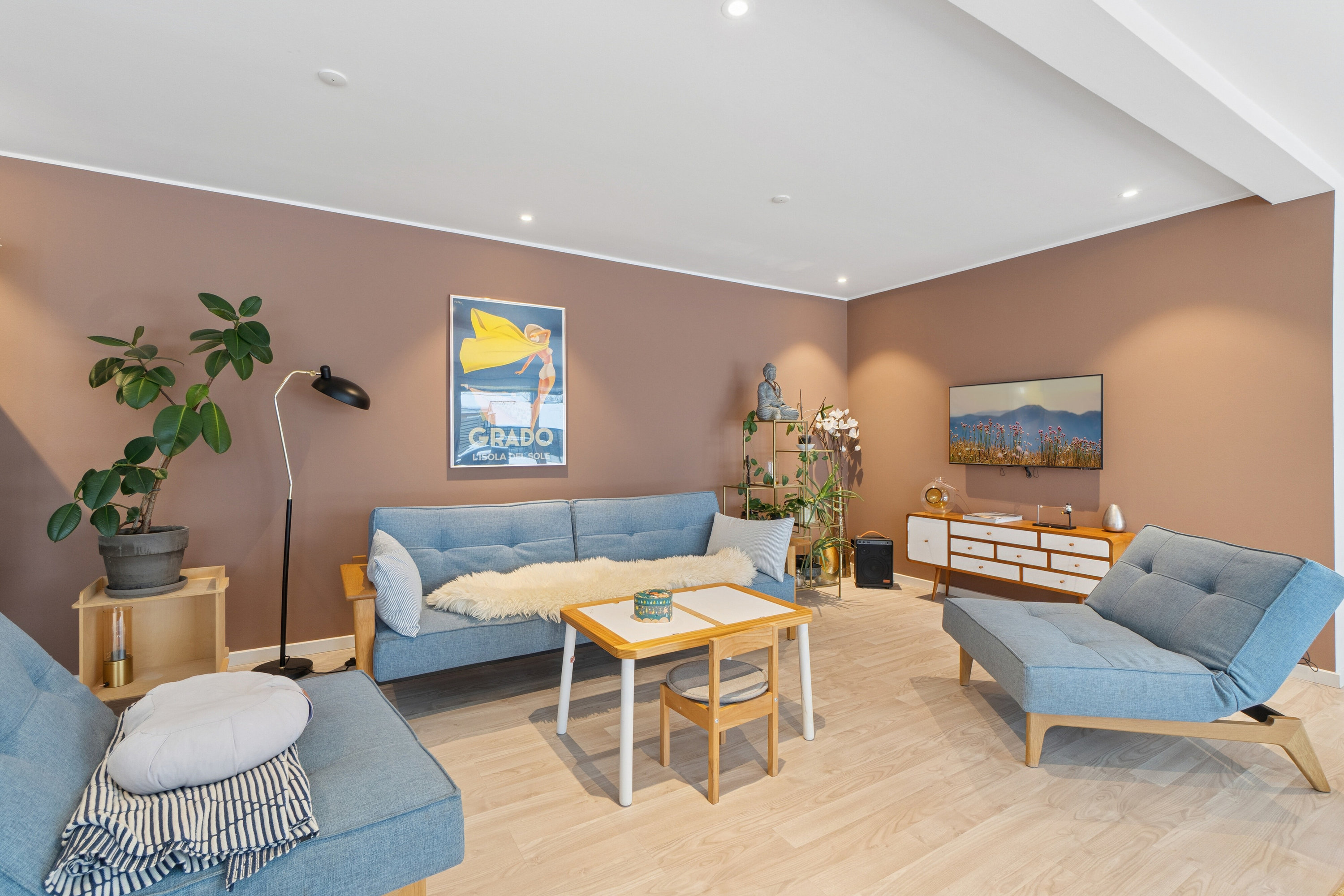 Fremhævet stue billede i fuldskærmstilstand. Billede af Kongsager 35, 2620 Albertslund