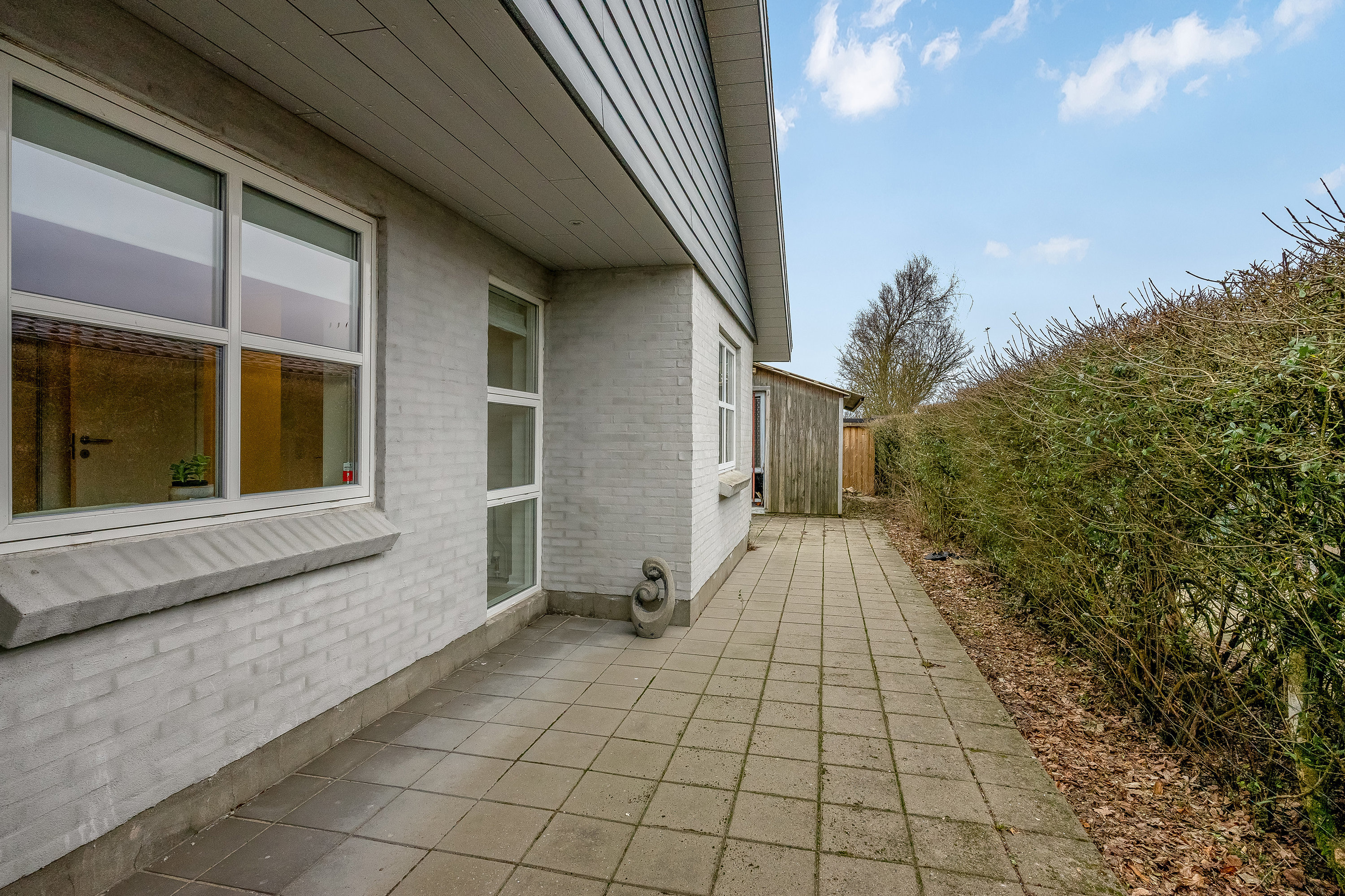 Fremhævet terrasse billede i fuldskærmstilstand. Billede af Uglevej 30, Heldum, 7620 Lemvig