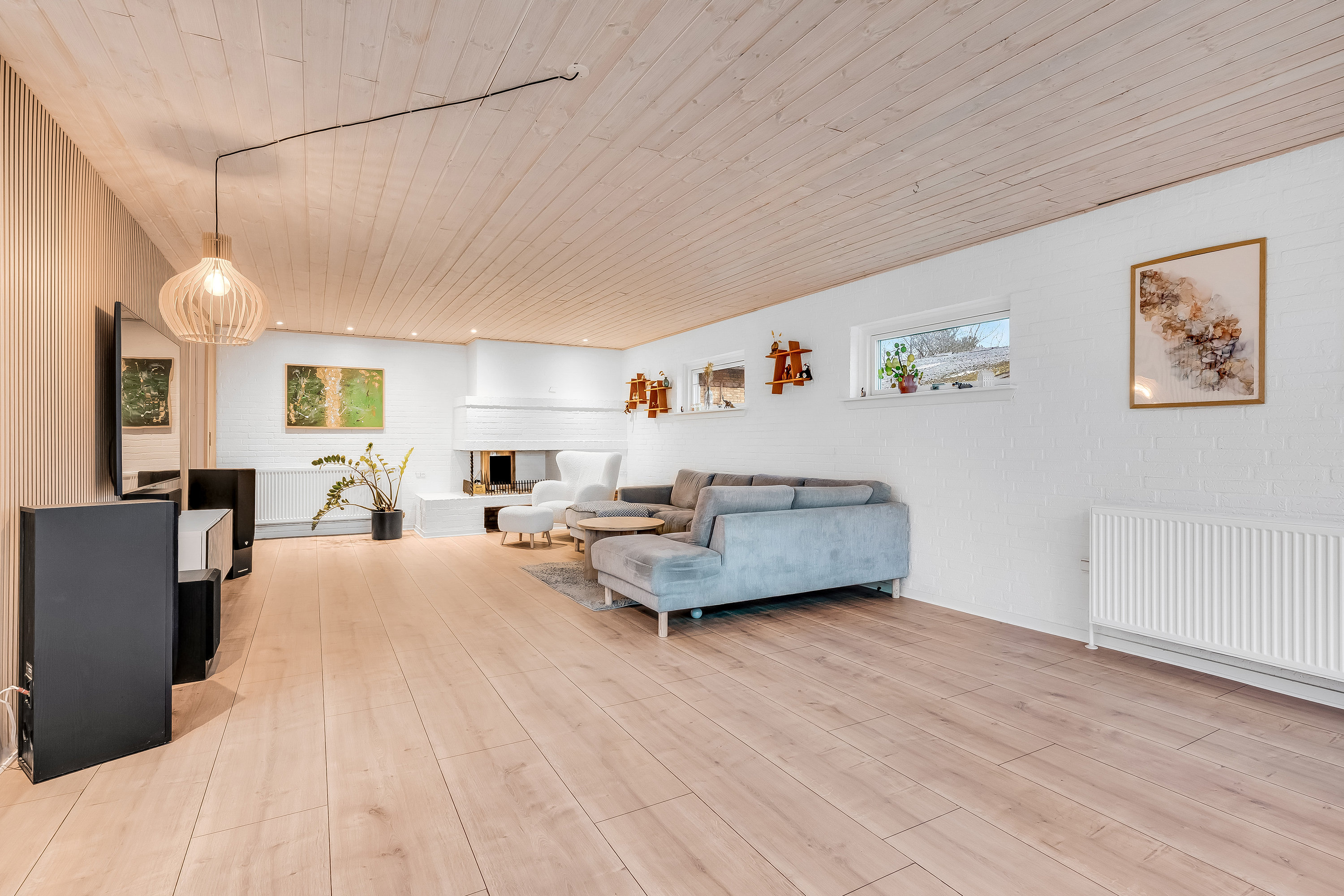 Fremhævet stue billede i fuldskærmstilstand. Billede af Bartholinsvej 2, 7500 Holstebro