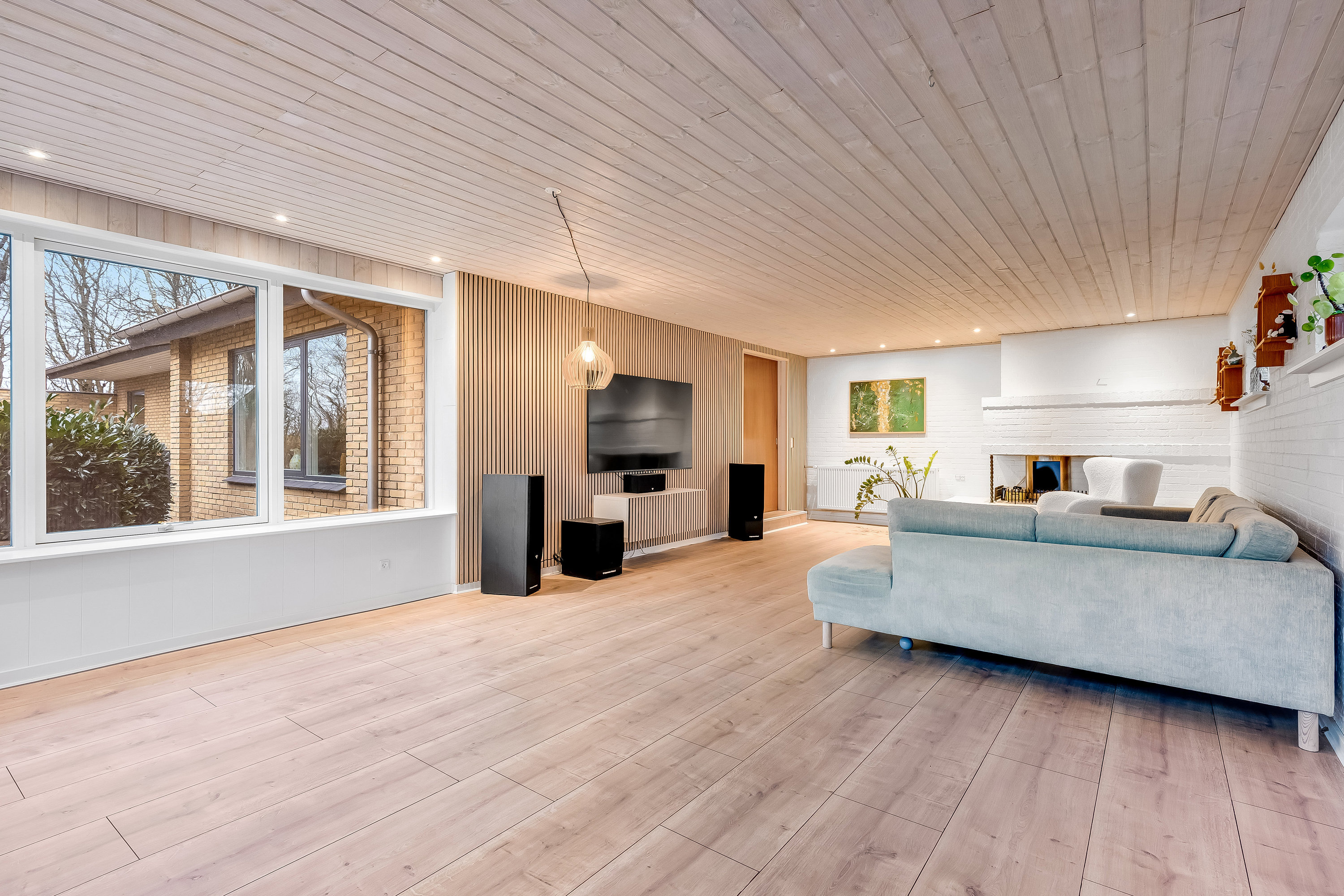 Fremhævet stue billede i fuldskærmstilstand. Billede af Bartholinsvej 2, 7500 Holstebro