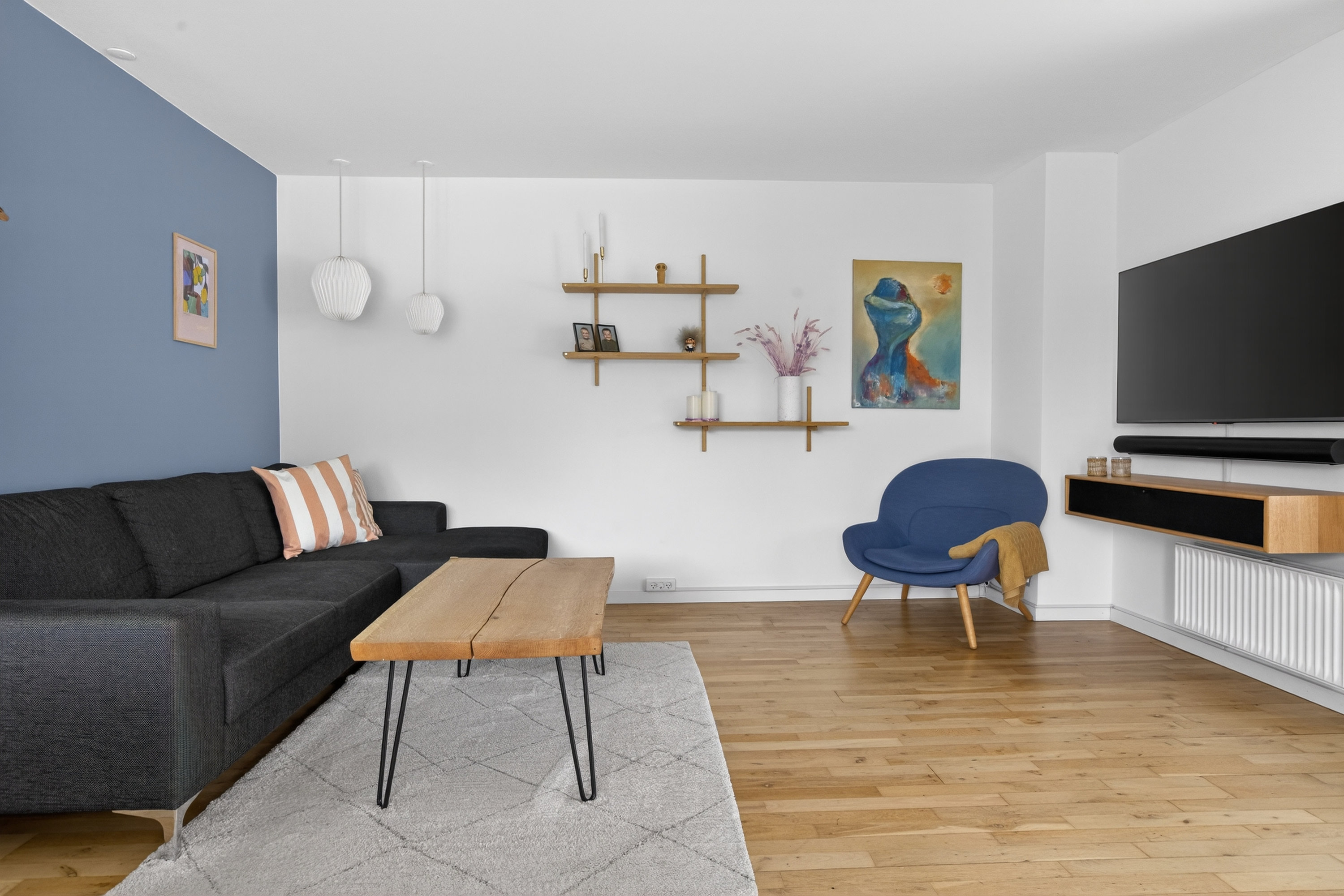 Miniaturebillede 1: stue. Billede af Svalebo 2, 2750 Ballerup