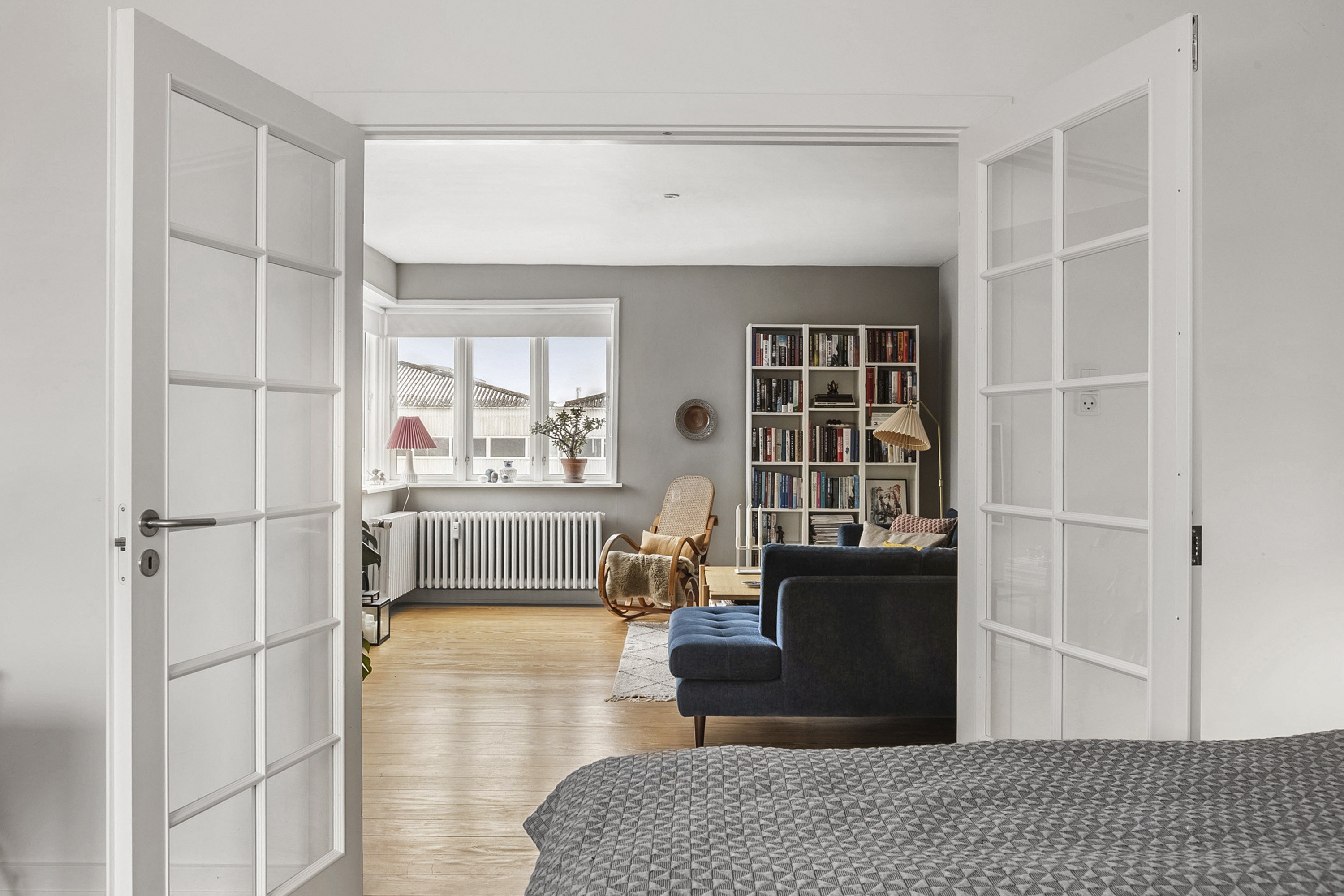 Fremhævet soveværelse billede i fuldskærmstilstand. Billede af Lindsnakkevej 10, st.., 6200 Aabenraa