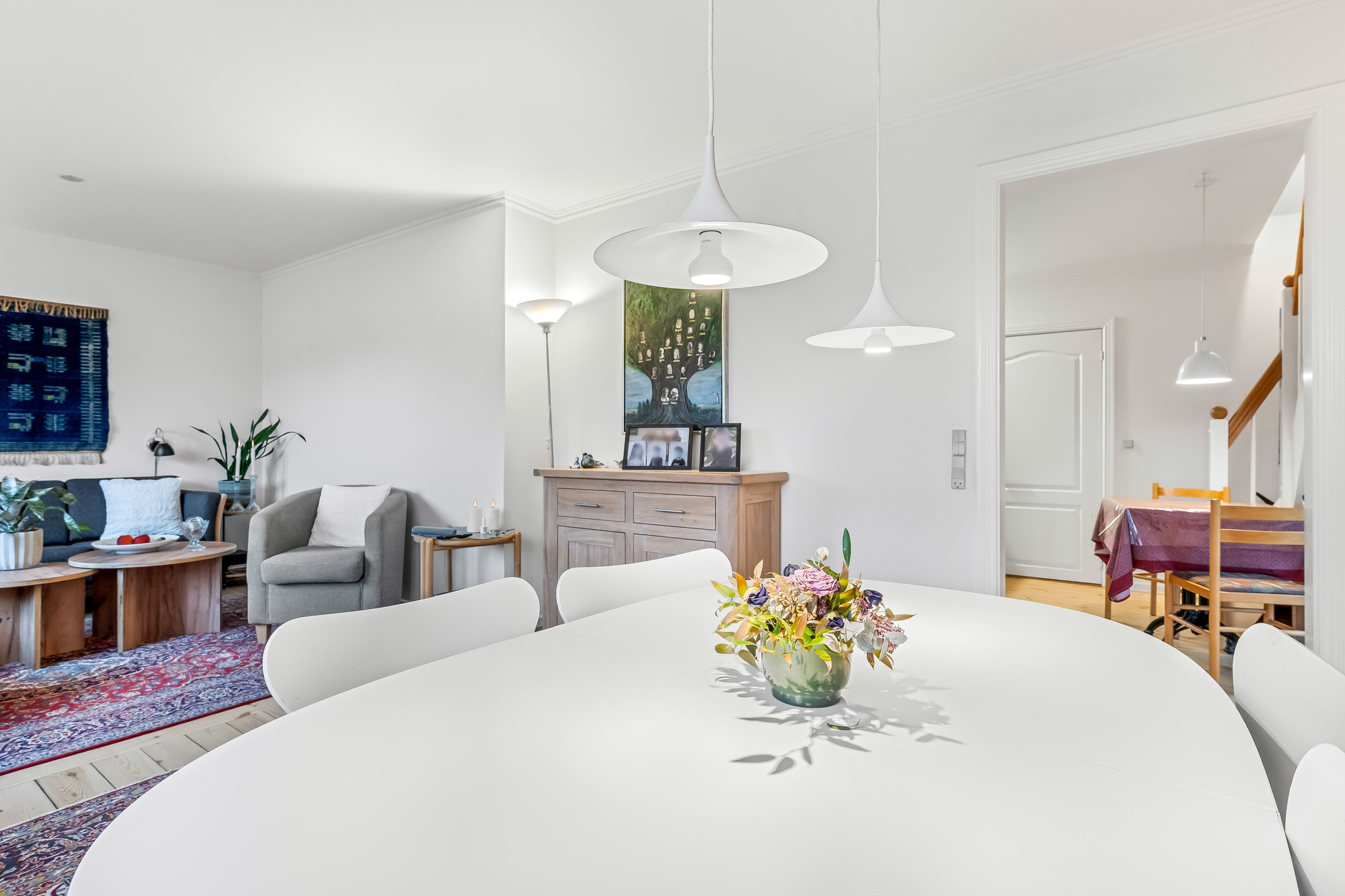 Fremhævet stue billede i fuldskærmstilstand. Billede af Hornevej 4, 6862 Tistrup