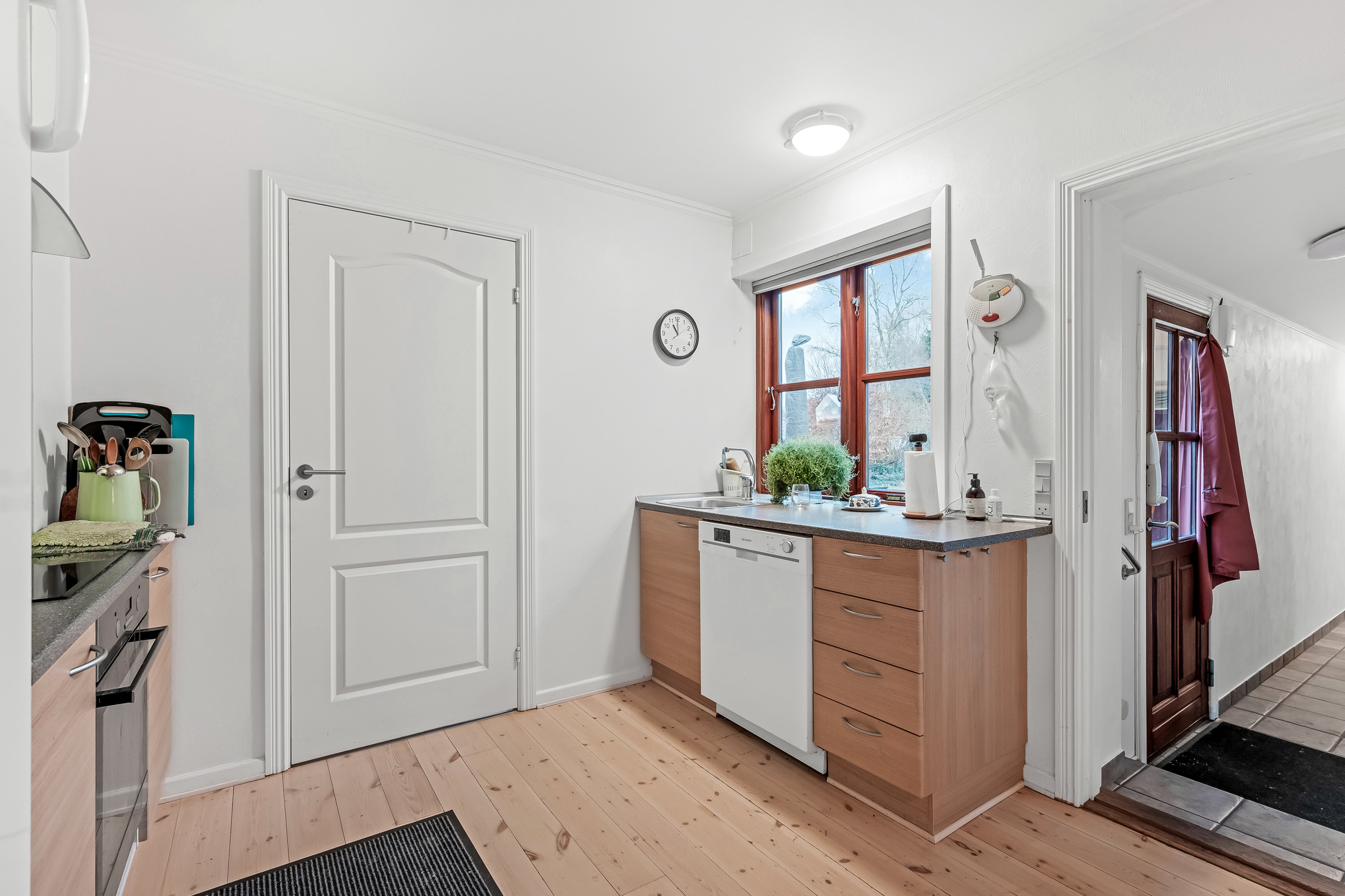 Fremhævet køkken billede i fuldskærmstilstand. Billede af Hornevej 4, 6862 Tistrup