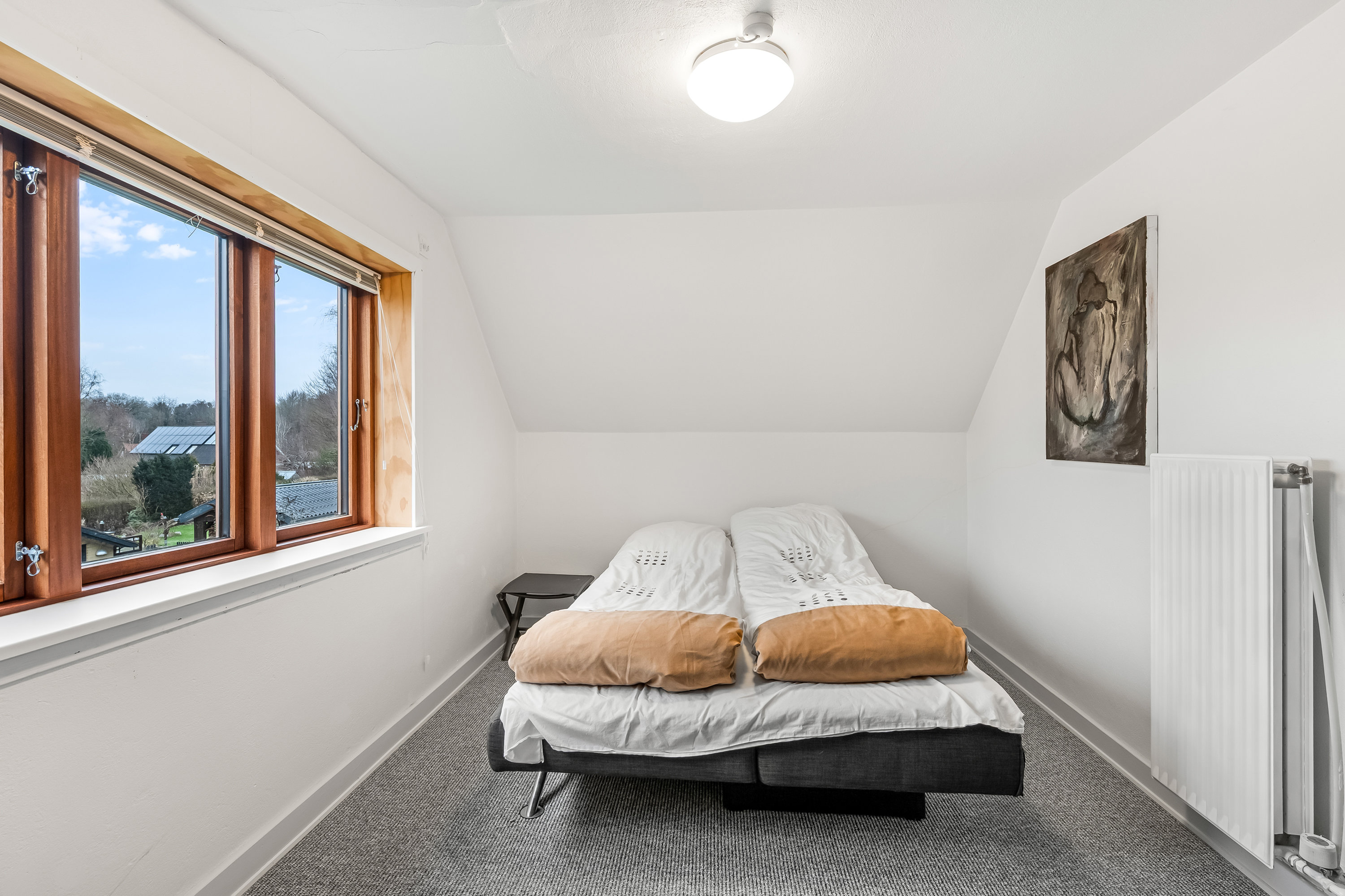 Fremhævet soveværelse billede i fuldskærmstilstand. Billede af Hornevej 4, 6862 Tistrup