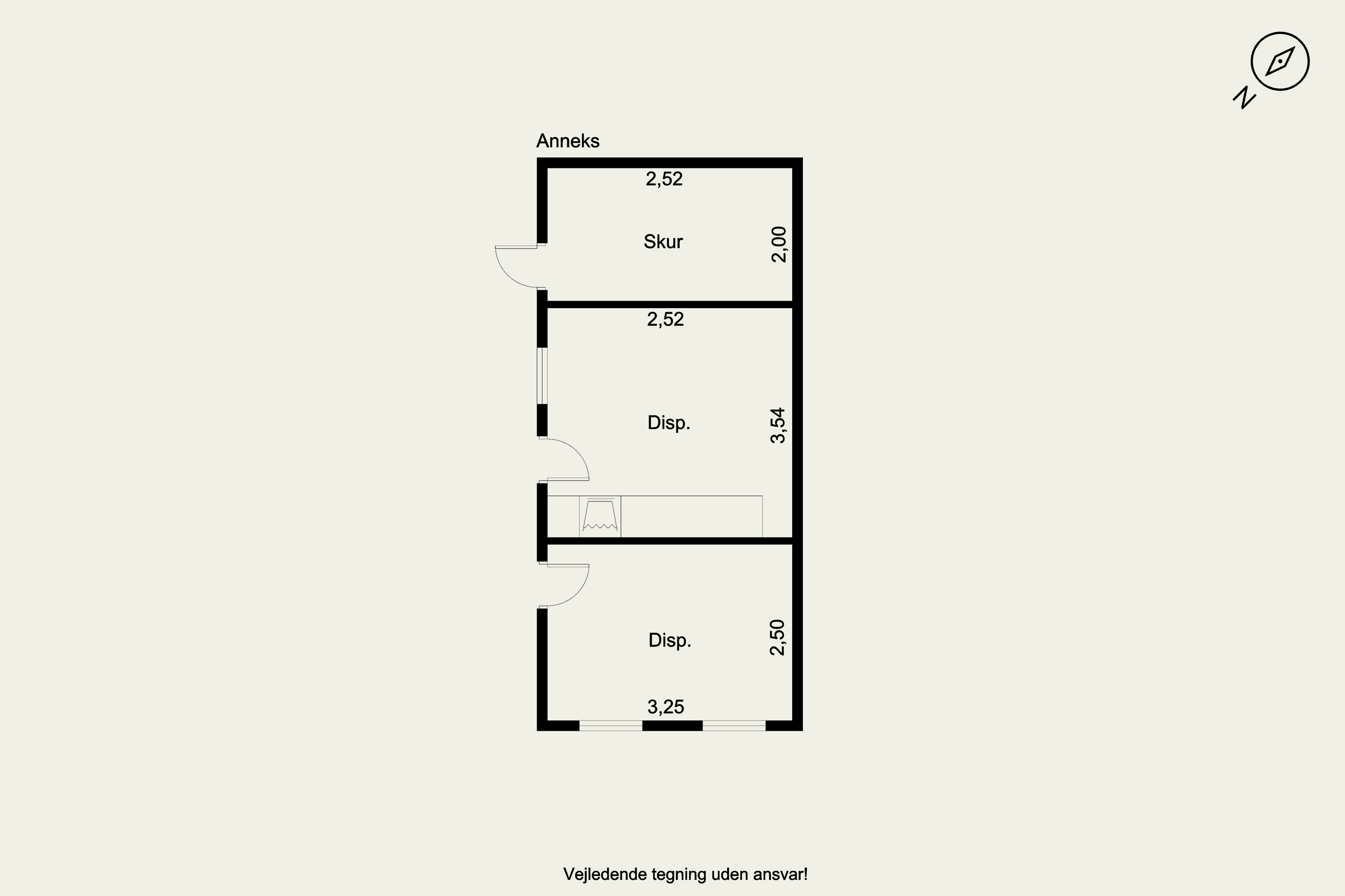 Plantegninger billede af Olufsvej 10, Østerballe, 5450 Otterup