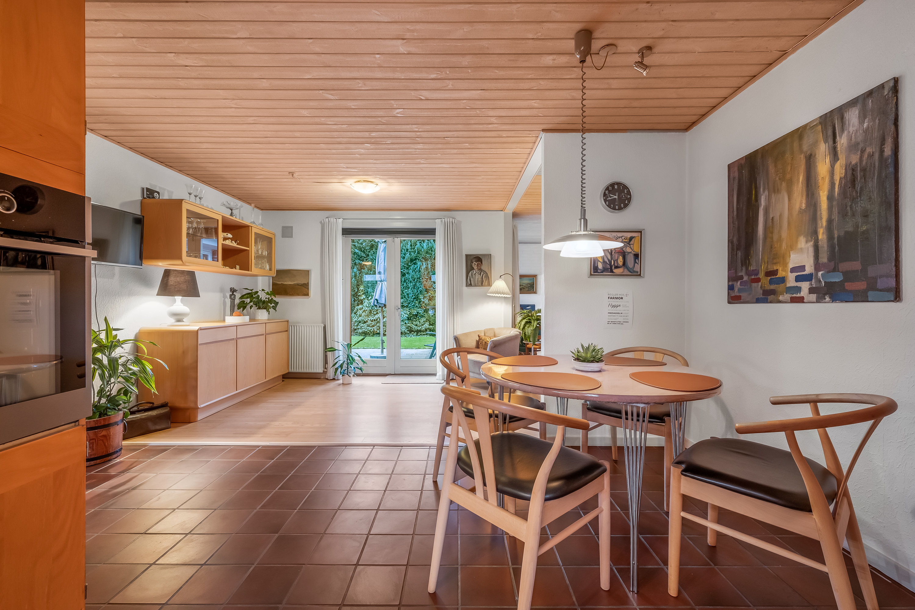 Fremhævet stue billede i fuldskærmstilstand. Billede af Søparken 14, 6862 Tistrup