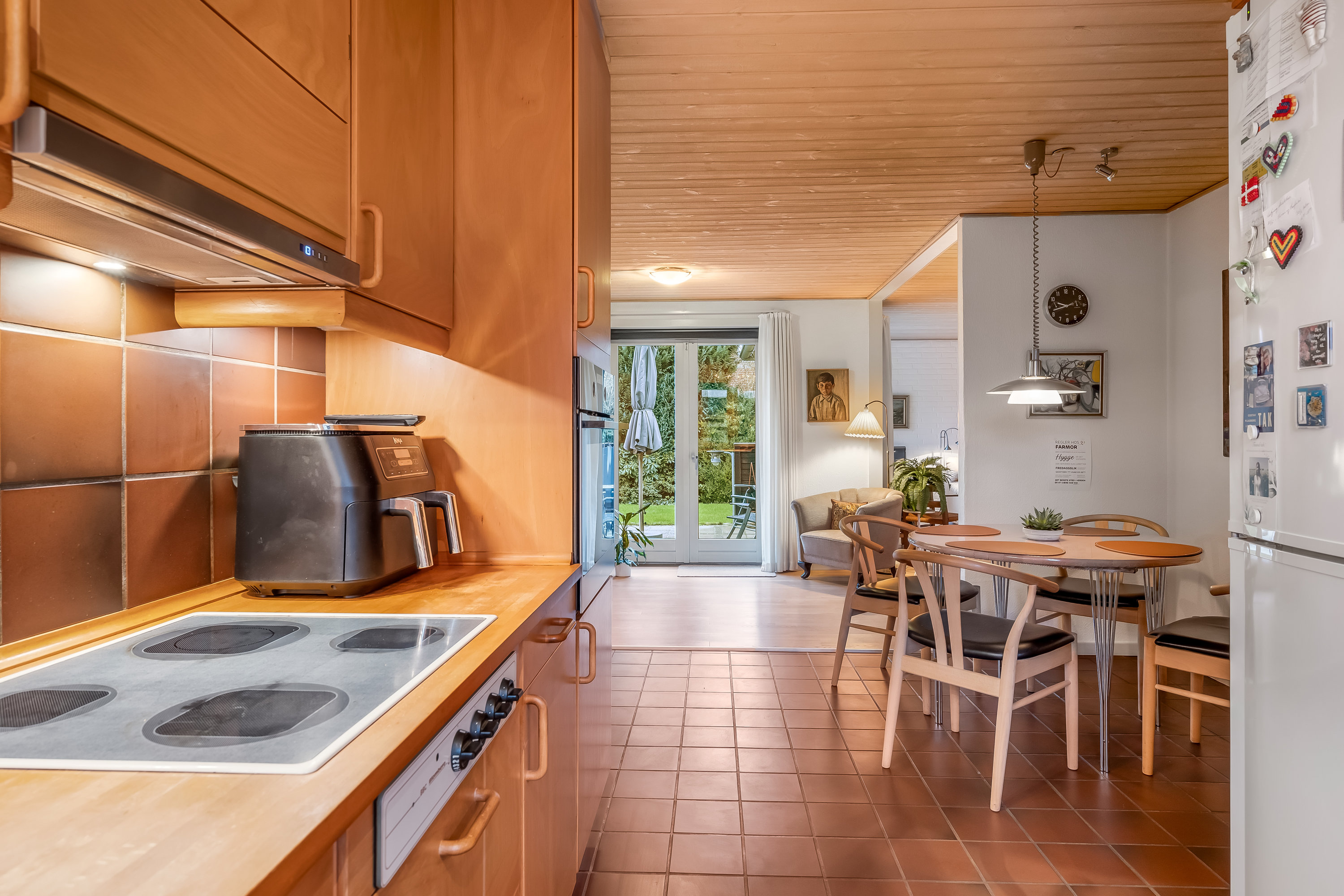 Fremhævet køkken billede i fuldskærmstilstand. Billede af Søparken 14, 6862 Tistrup