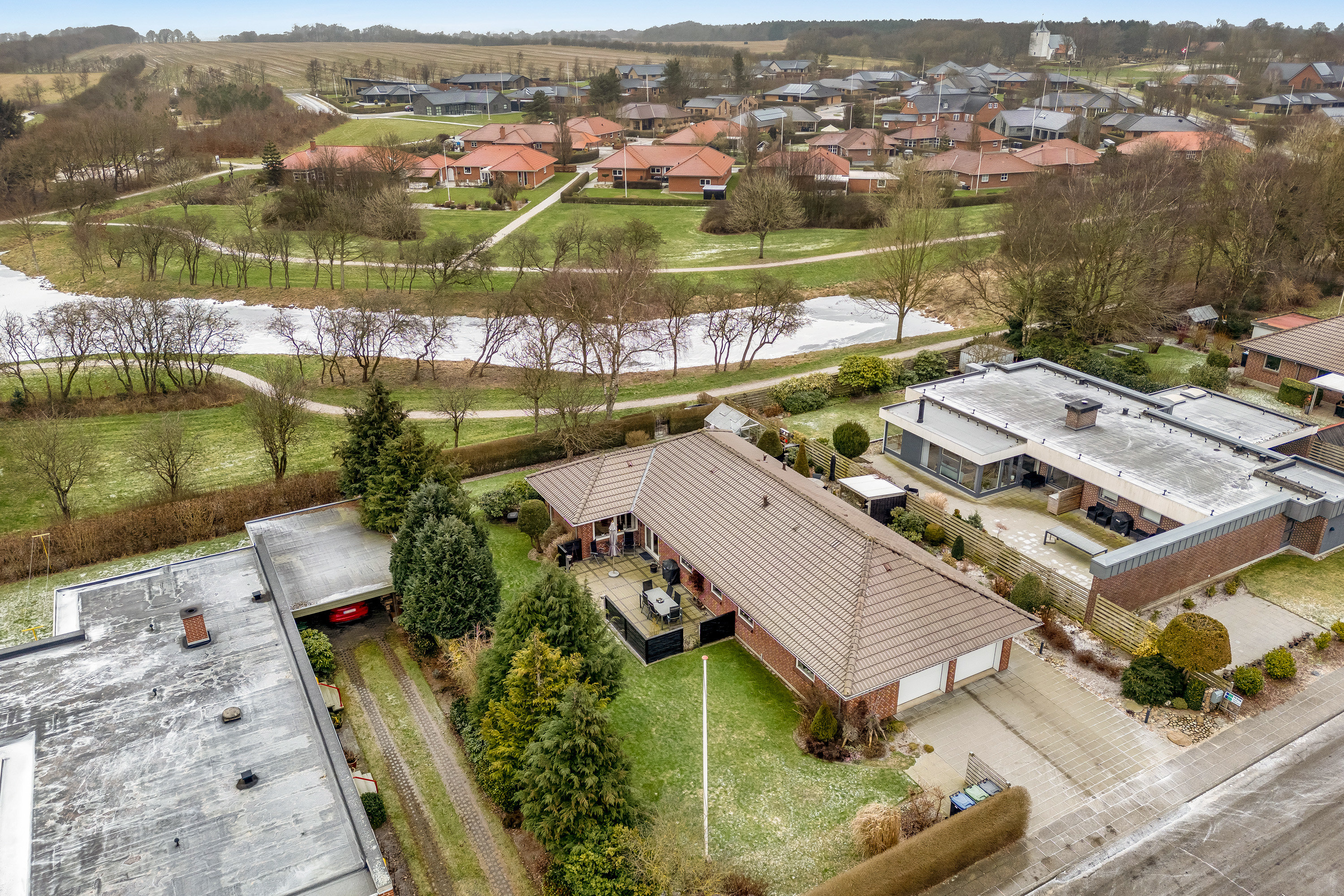 Miniaturebillede 1: huset. Billede af Søparken 14, 6862 Tistrup