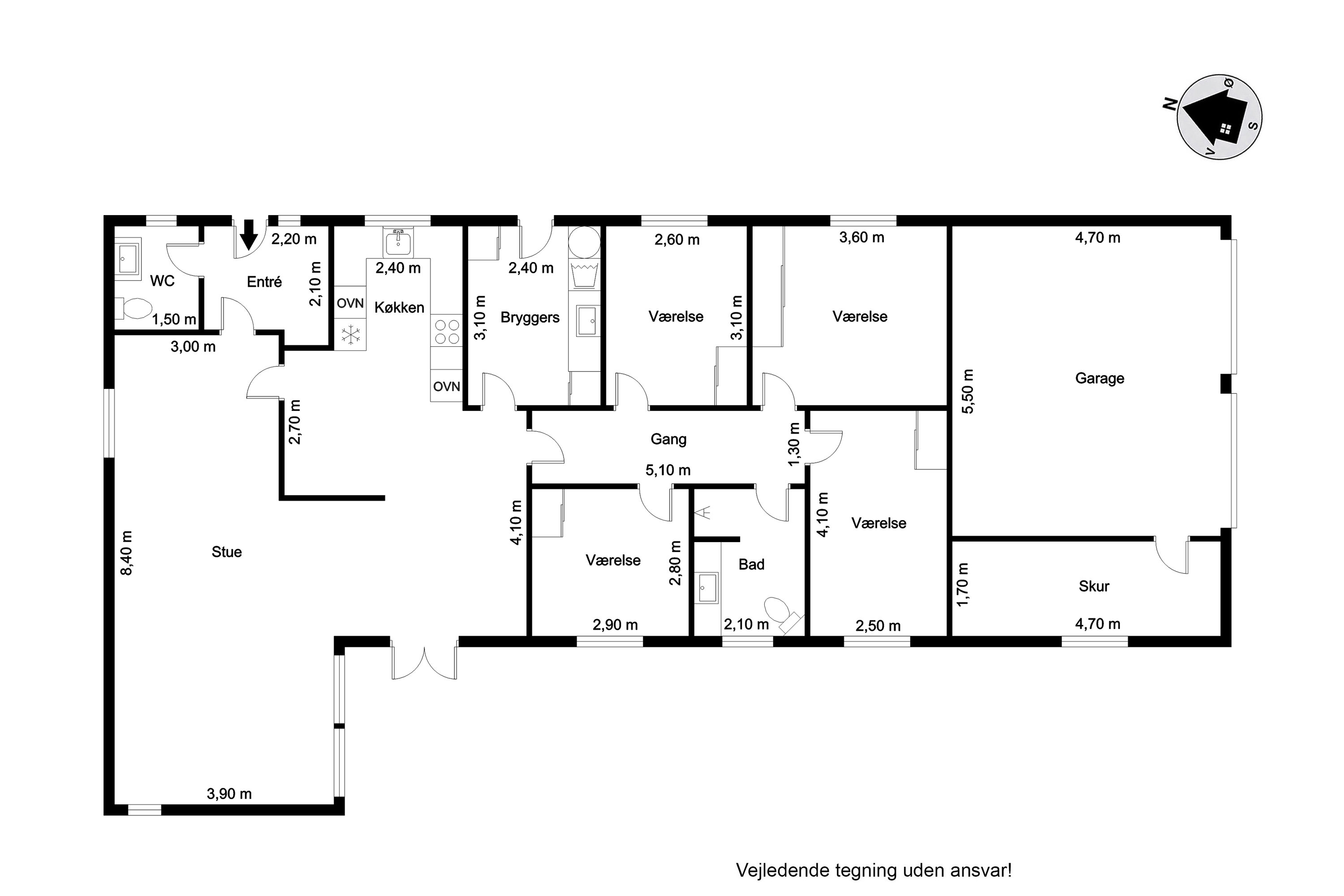 Plantegninger billede af Søparken 14, 6862 Tistrup