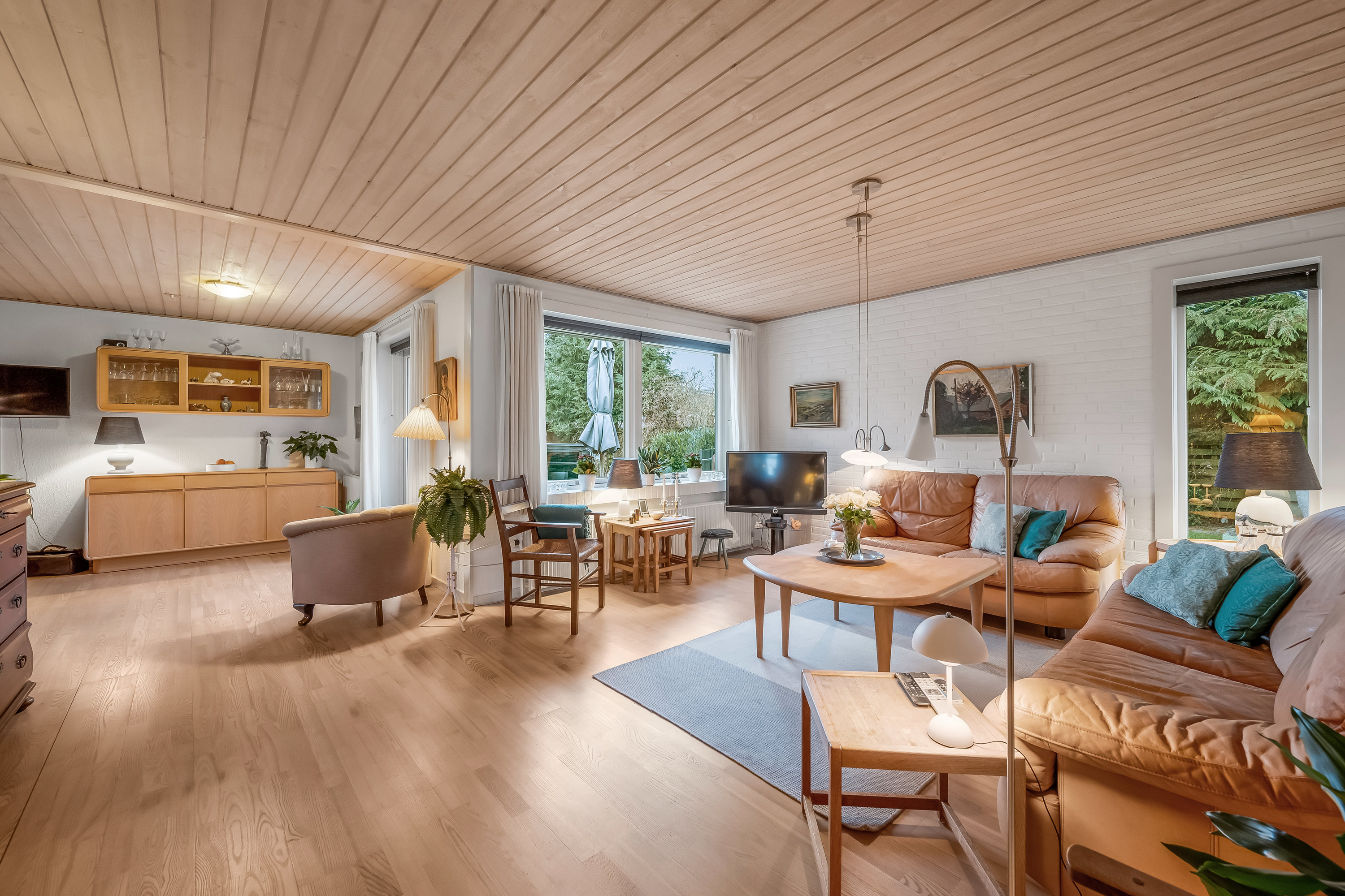 Miniaturebillede 2: stue. Billede af Søparken 14, 6862 Tistrup