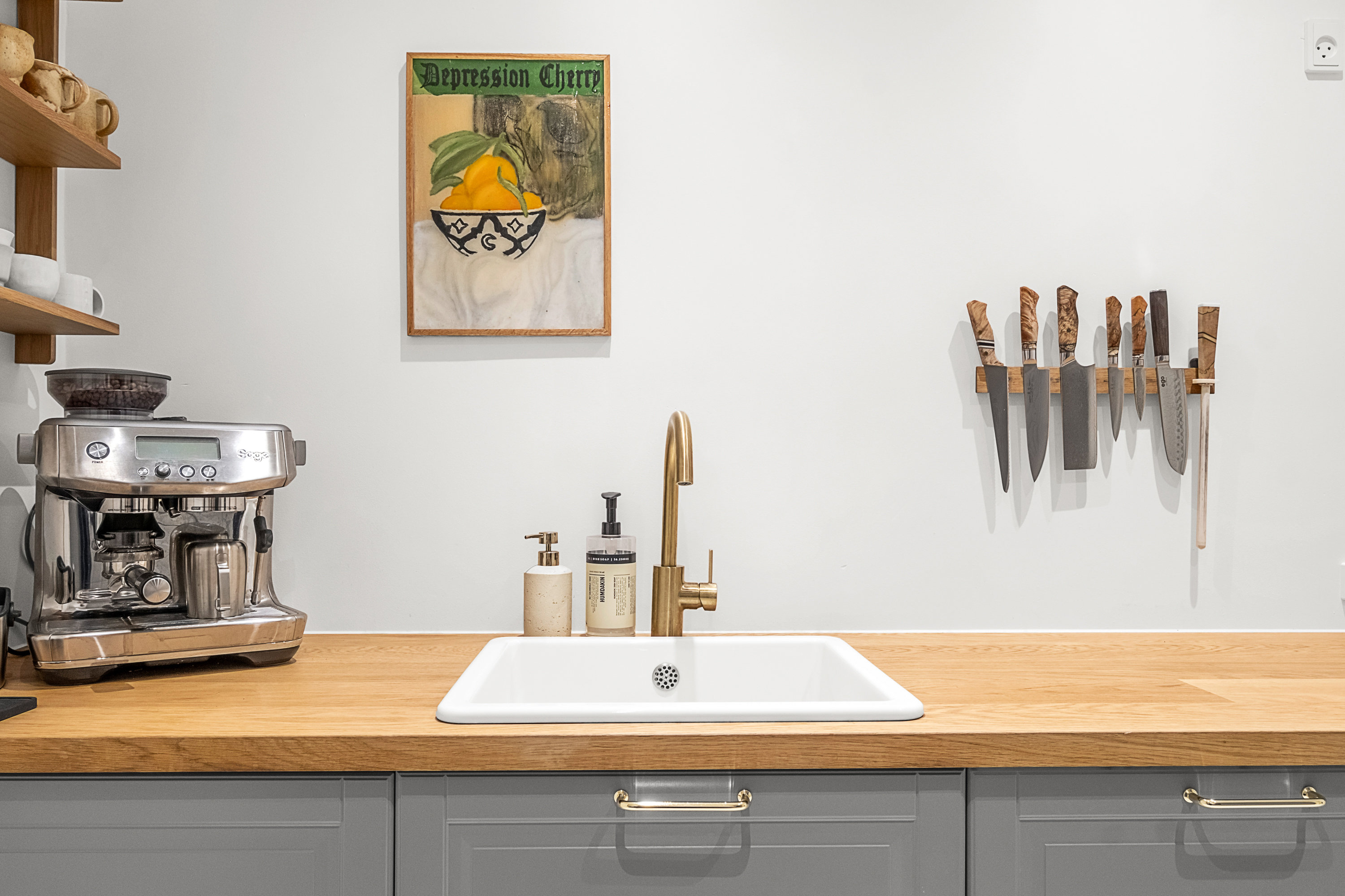 Fremhævet køkken billede i fuldskærmstilstand. Billede af Strandvejen 32, st.., 8000 Aarhus C