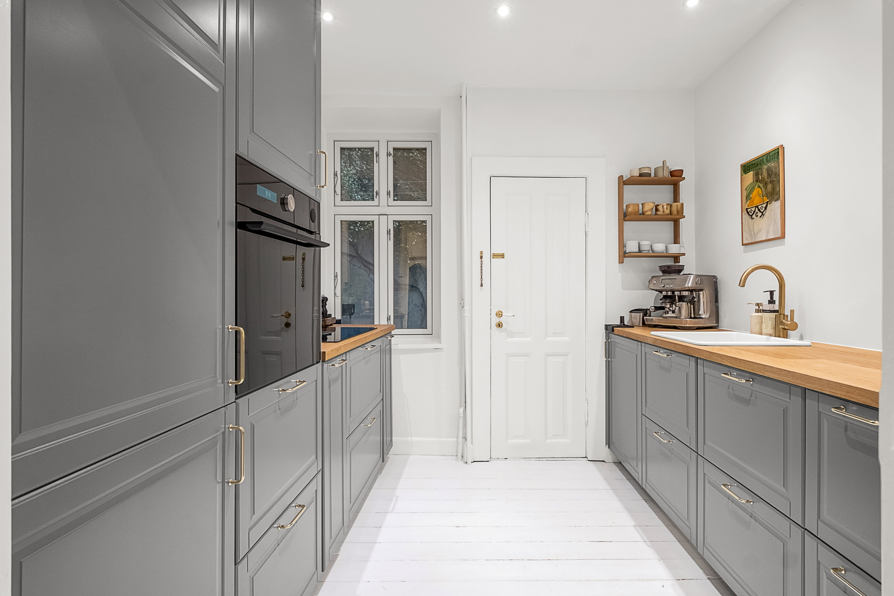 Fremhævet køkken billede i fuldskærmstilstand. Billede af Strandvejen 32, st.., 8000 Aarhus C