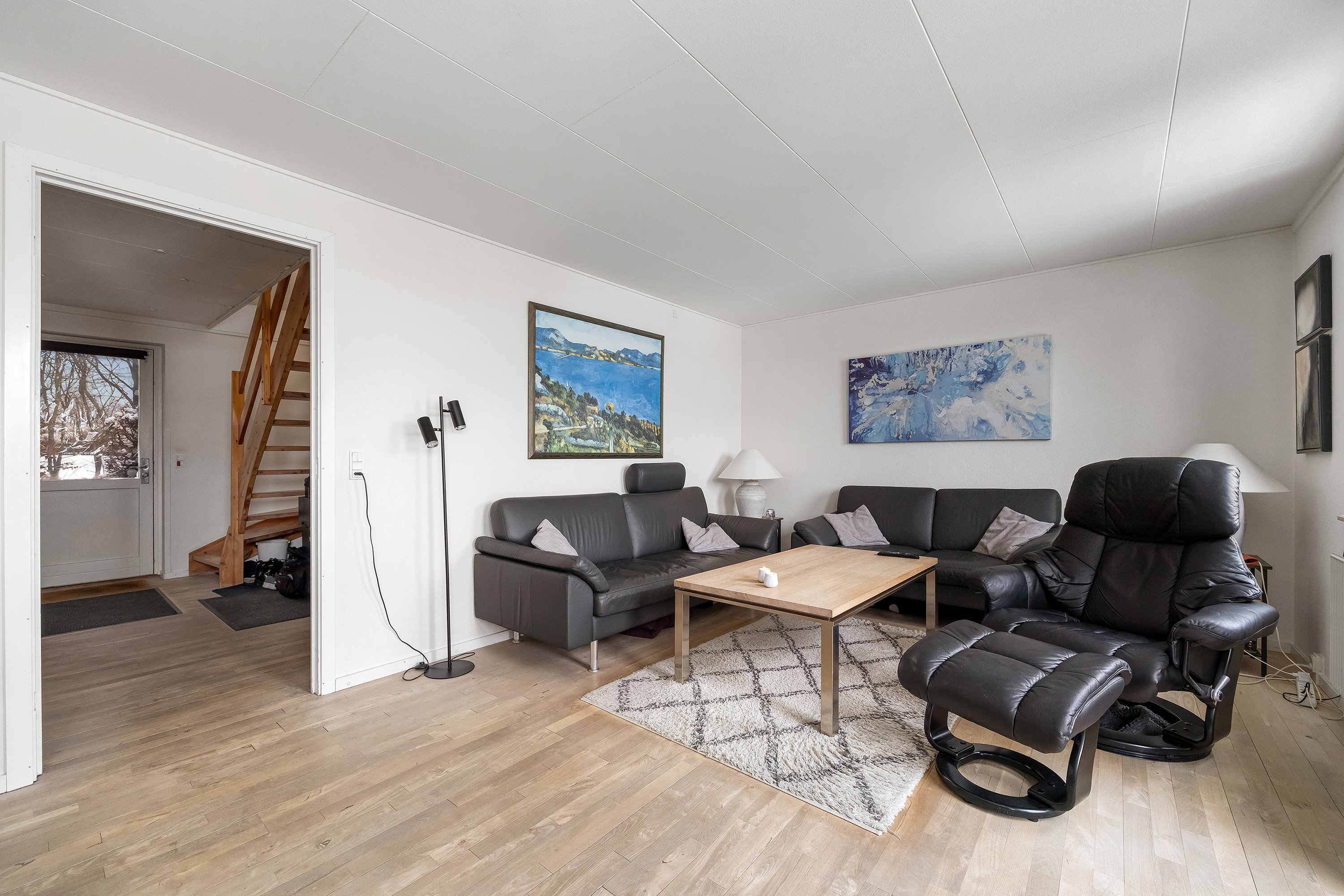 Fremhævet stue billede i fuldskærmstilstand. Billede af Brøndsted 404, 3670 Veksø Sjælland