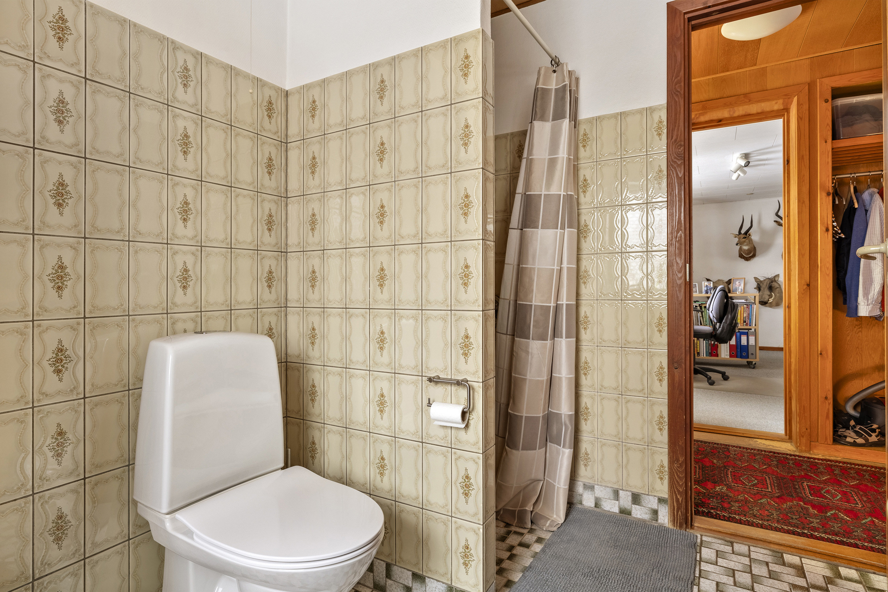 Fremhævet badeværelse billede i fuldskærmstilstand. Billede af Hemmeshøjvej 12, 4241 Vemmelev