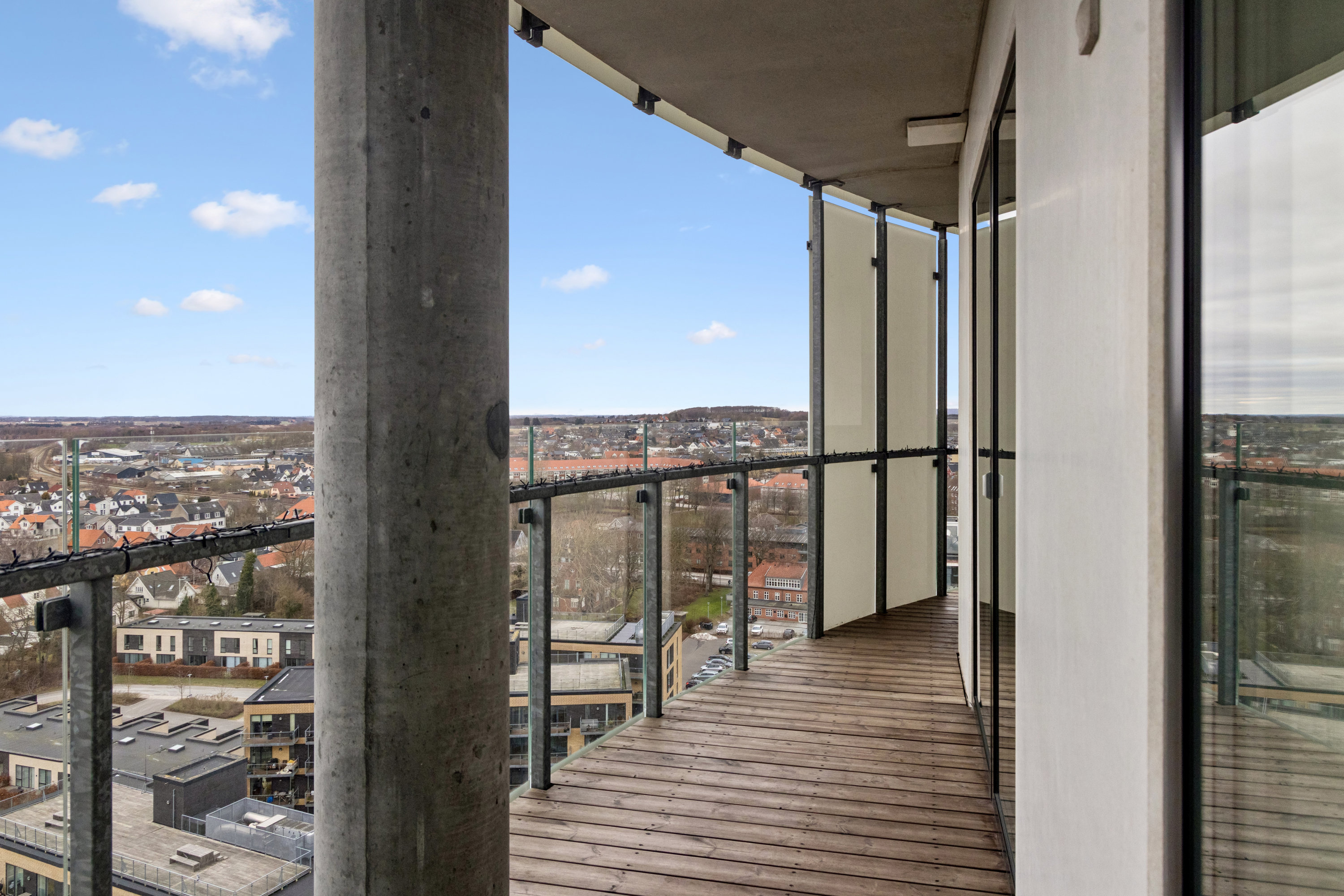 Fremhævet udsigt billede i fuldskærmstilstand. Billede af Julius Posselts Vej 3A, 14. 4., 9400 Nørresundby