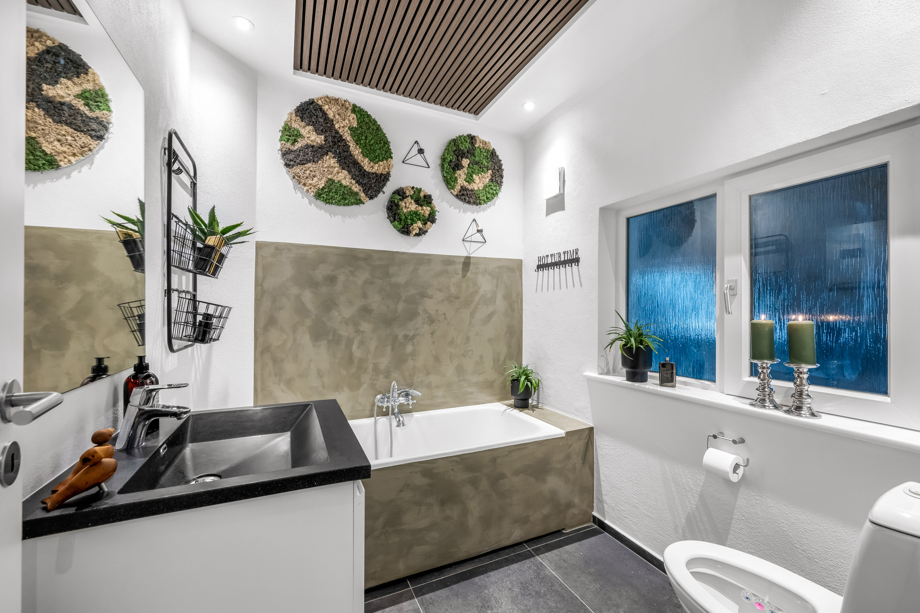 Fremhævet badeværelse  billede i fuldskærmstilstand. Billede af Gl. Kongevej 32, 6880 Tarm