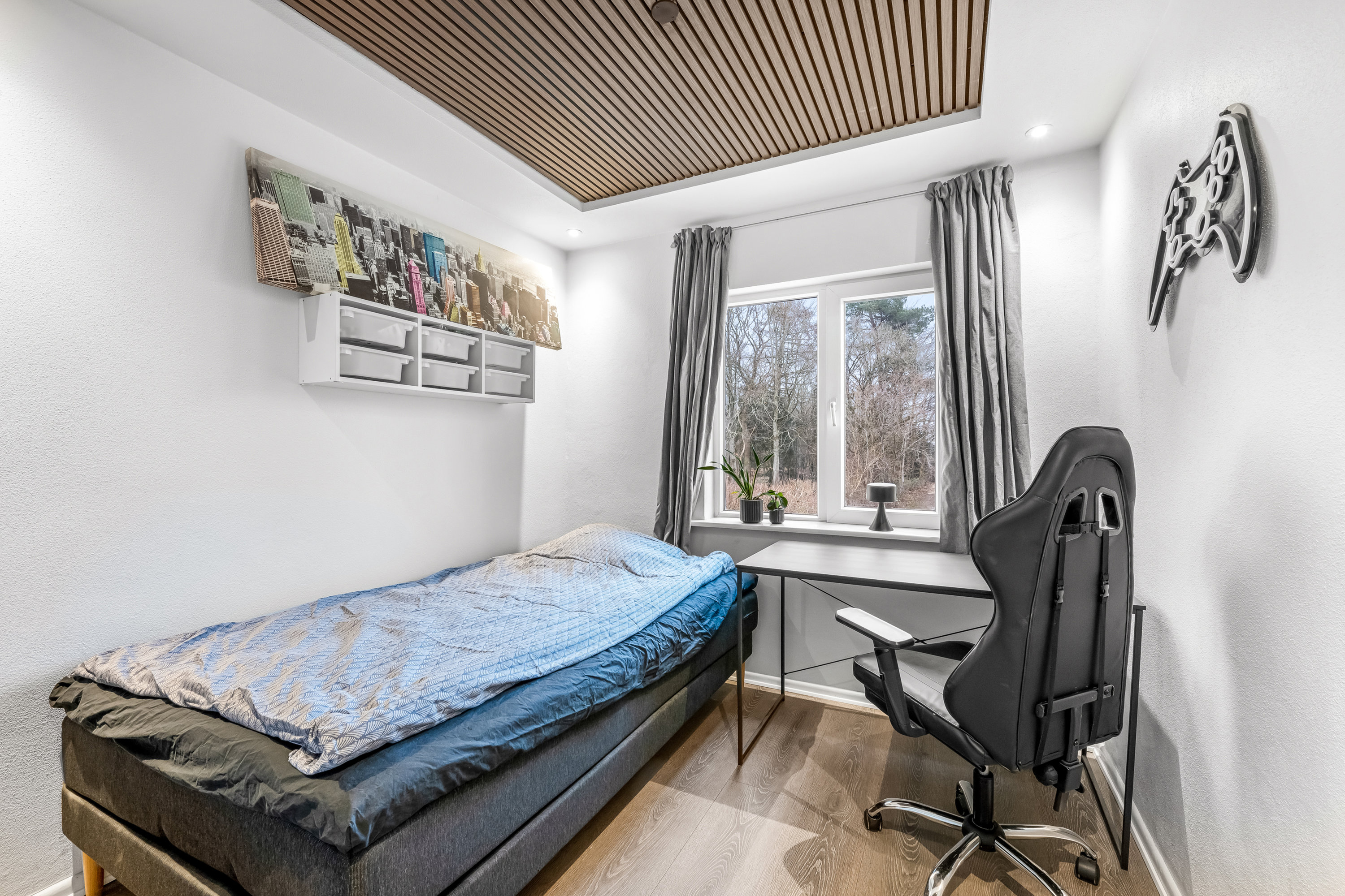 Fremhævet værelse billede i fuldskærmstilstand. Billede af Gl. Kongevej 32, 6880 Tarm