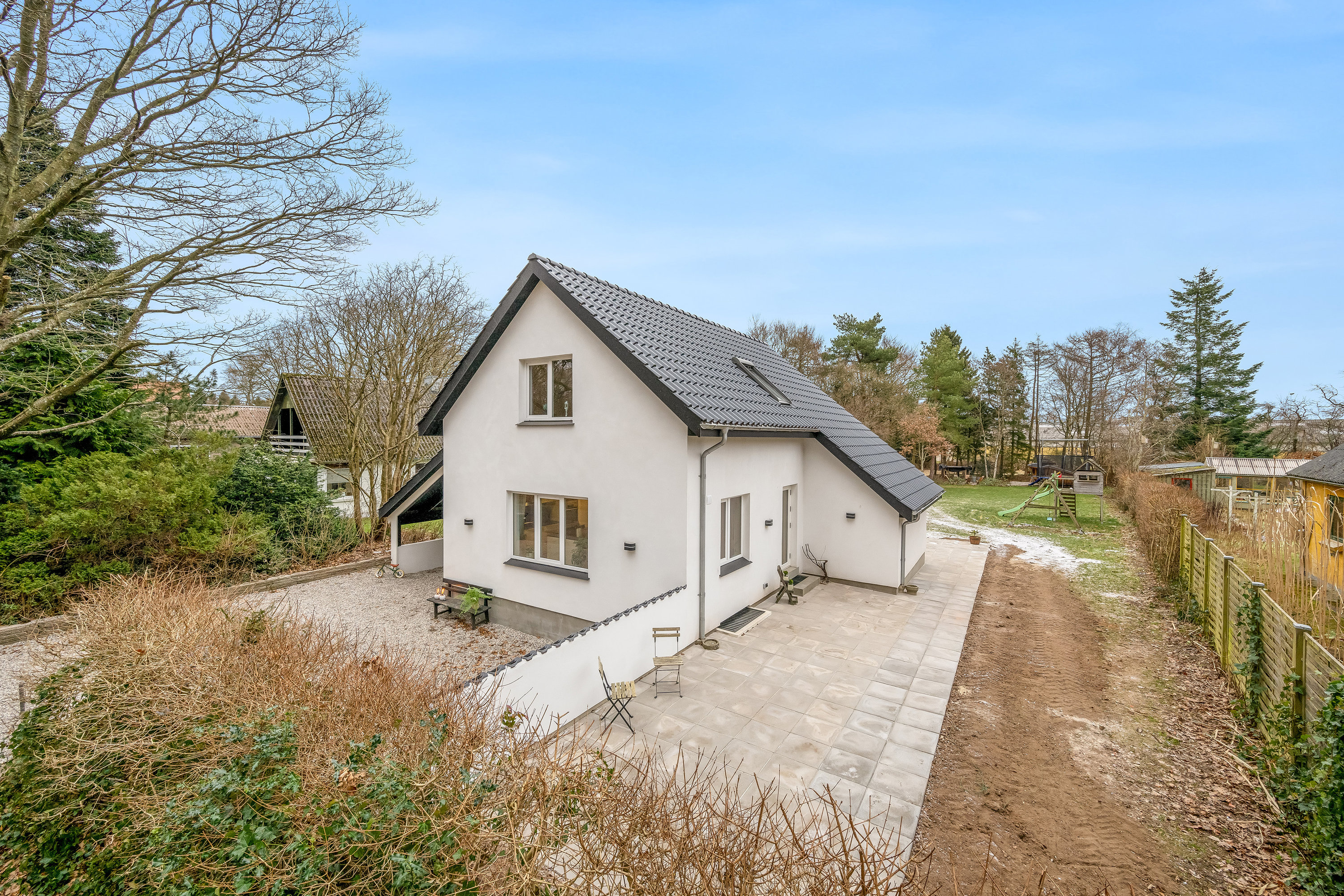 Fremhævet facade billede i fuldskærmstilstand. Billede af Gl. Kongevej 32, 6880 Tarm