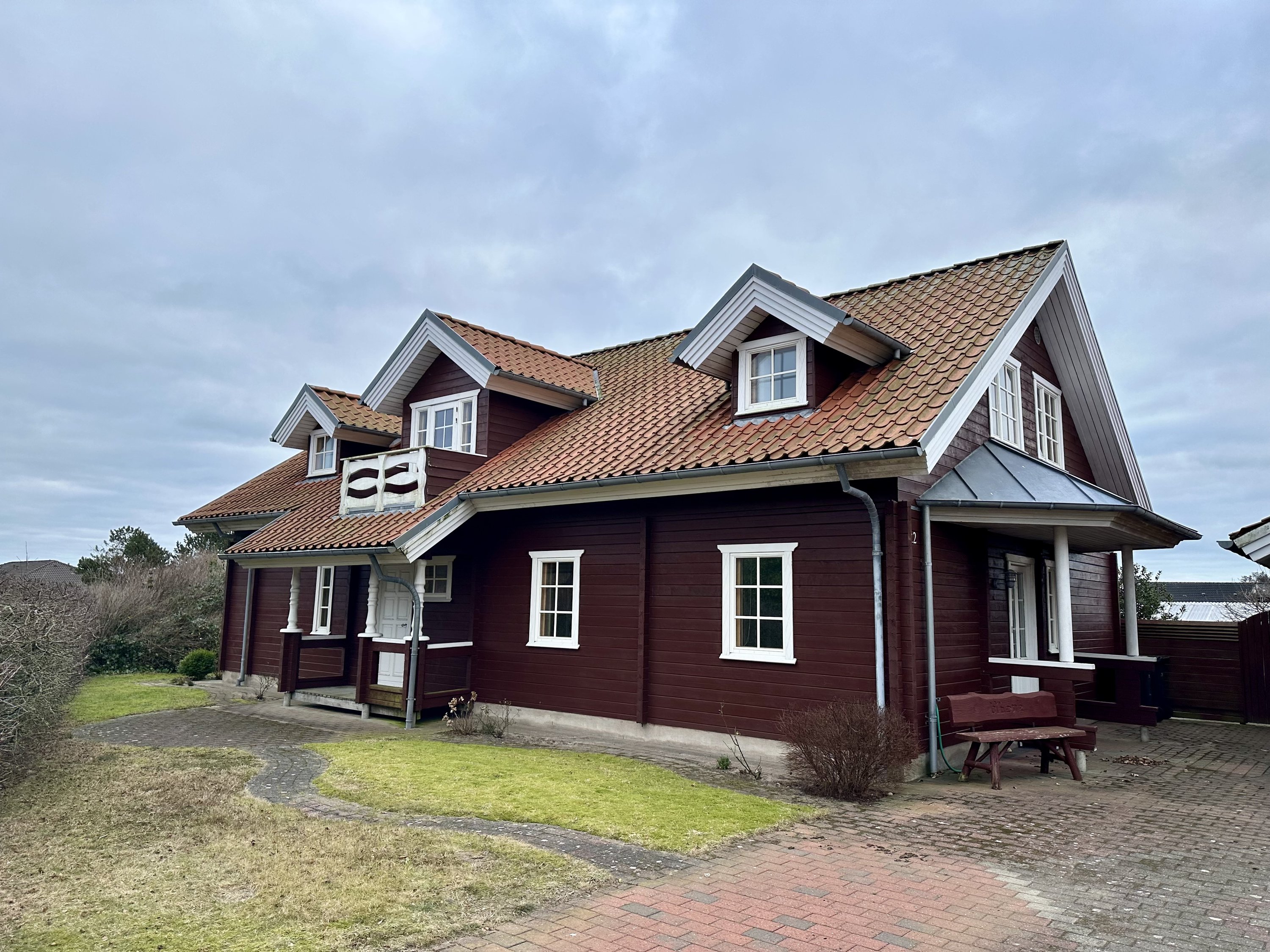 Fremhævet set fra vejen billede i fuldskærmstilstand. Billede af Hans Buchs Vej 12, 9300 Sæby