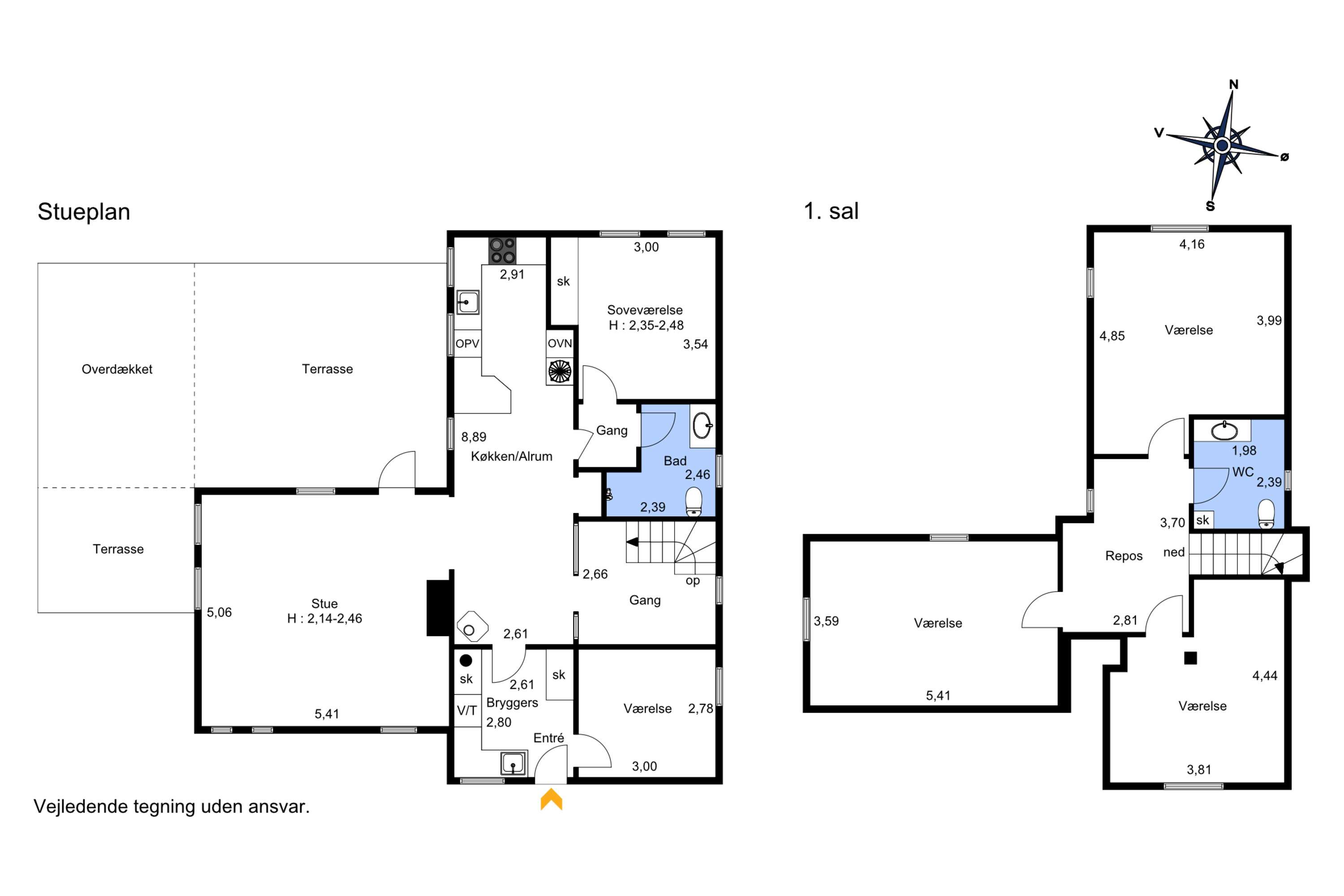 Plantegninger billede af Vanggårdsvej 7, Andebølle, 5492 Vissenbjerg