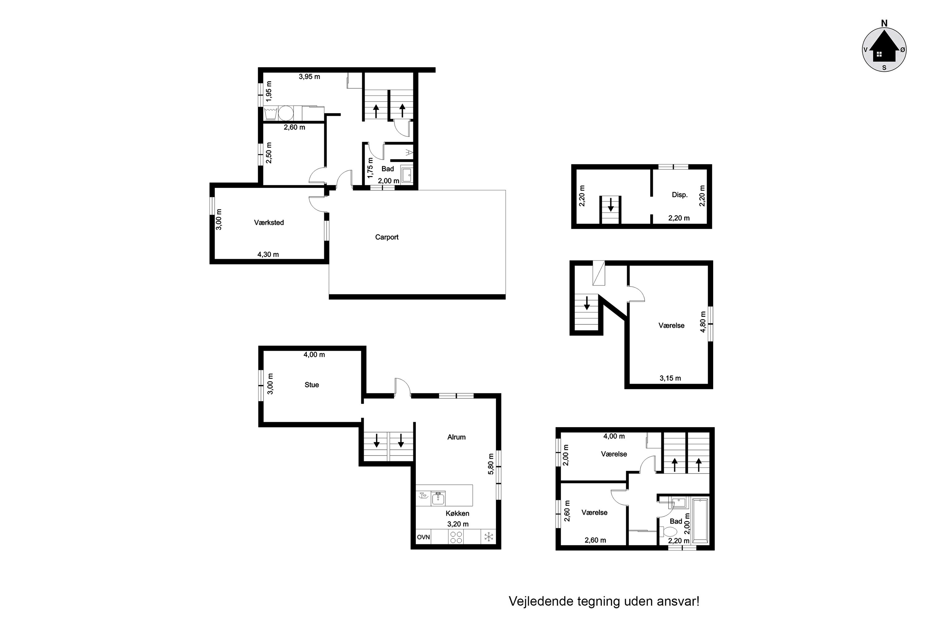 Plantegninger billede af Gl. Kongevej 32, 6880 Tarm